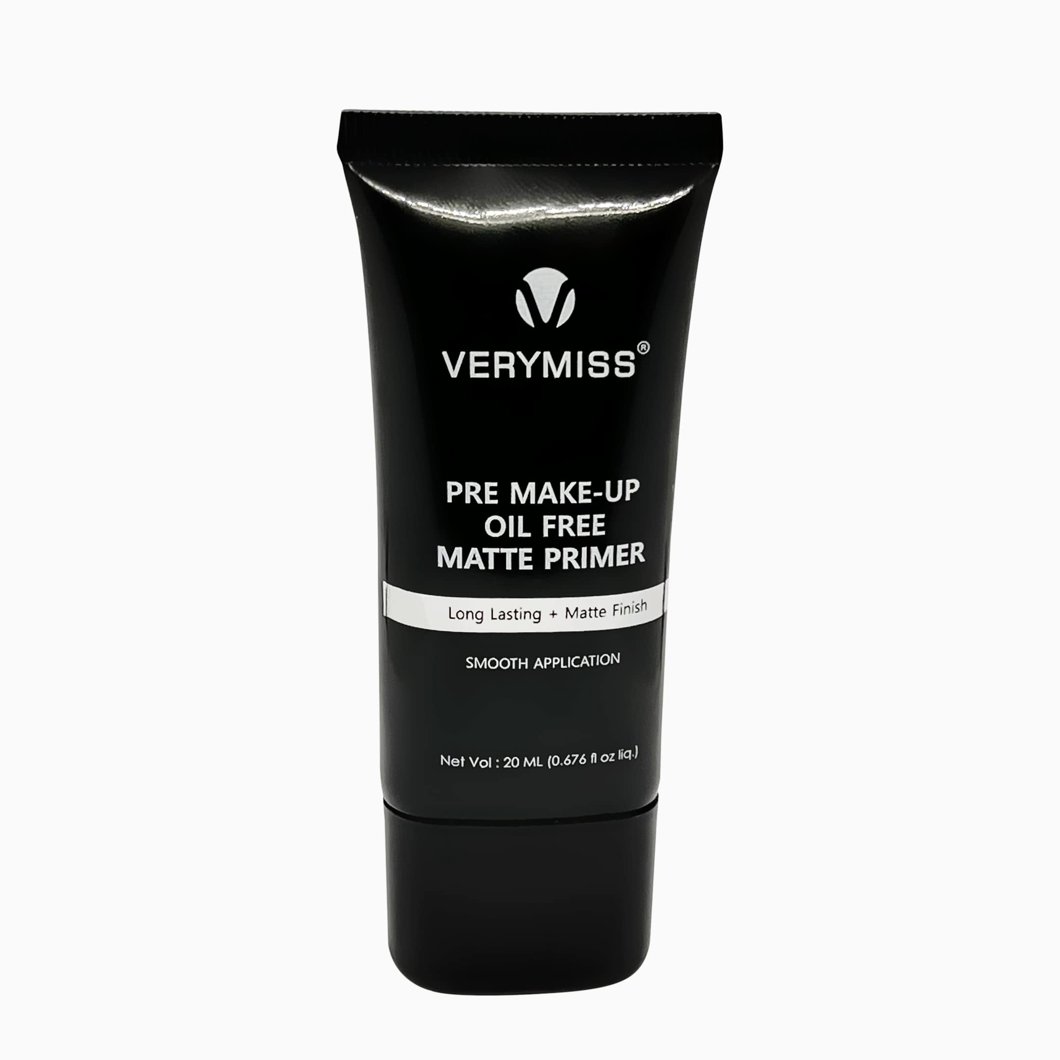 Verymiss Oil-Free Matte Makeup Primer - Long-Lasting Pore Minimizer & Smoothing Base for Flawless Makeup Application - Perfect for Oily Skin, Daily Wear & Special Occasions