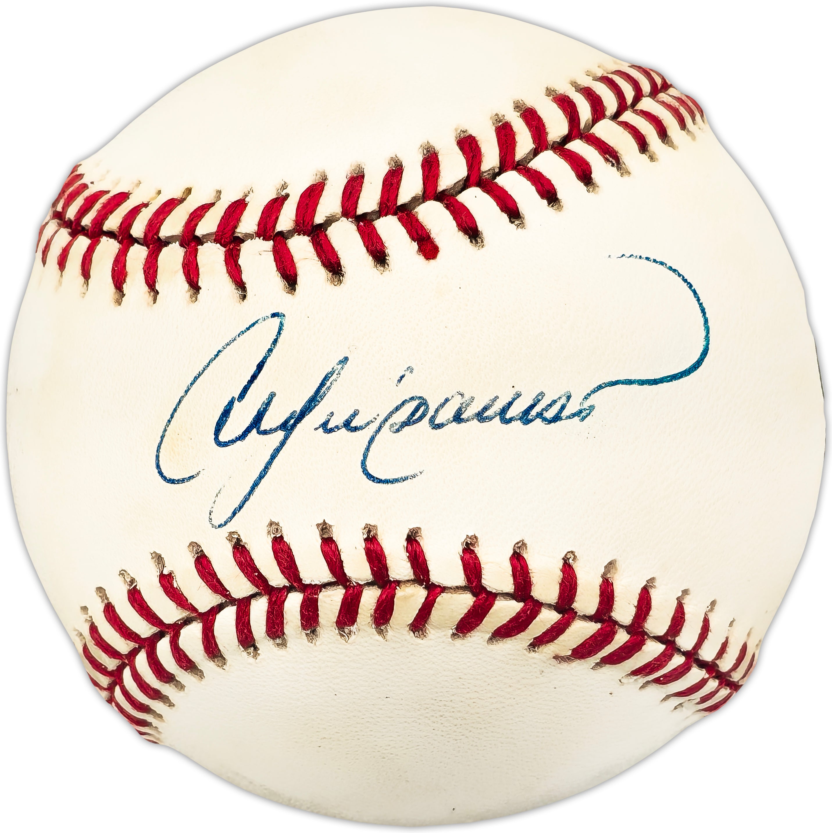 Andre Dawson Autographed Official NL Baseball - Montreal Expos & Chicago Cubs Memorabilia - Beckett BAS Certified QR #BL93487 - Perfect for Sports Collectors, Man Cave Decor & Gift for Baseball Fans
