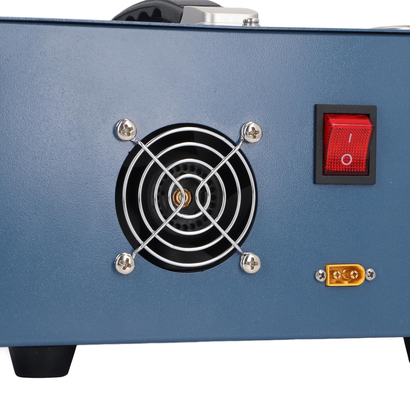 4500Psi Portable PCP Air Compressor - AC105-255V/DC12V High Pressure Inflator Pump with Explosion Proof Valve for Paintball, Scuba Tanks & Air Rifles | Fast Inflation for Outdoor Sports & Shooting Range Use