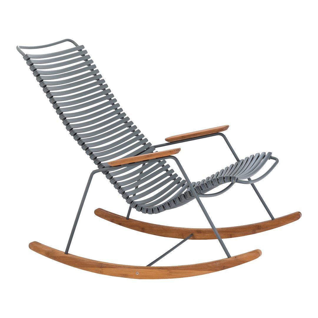 Best Outdoor Rocking Chair for Patio, Garden & Backyard - Durable All-Weather Wicker Furniture with Cushions - Perfect for Relaxing, Reading & Enjoying Nature