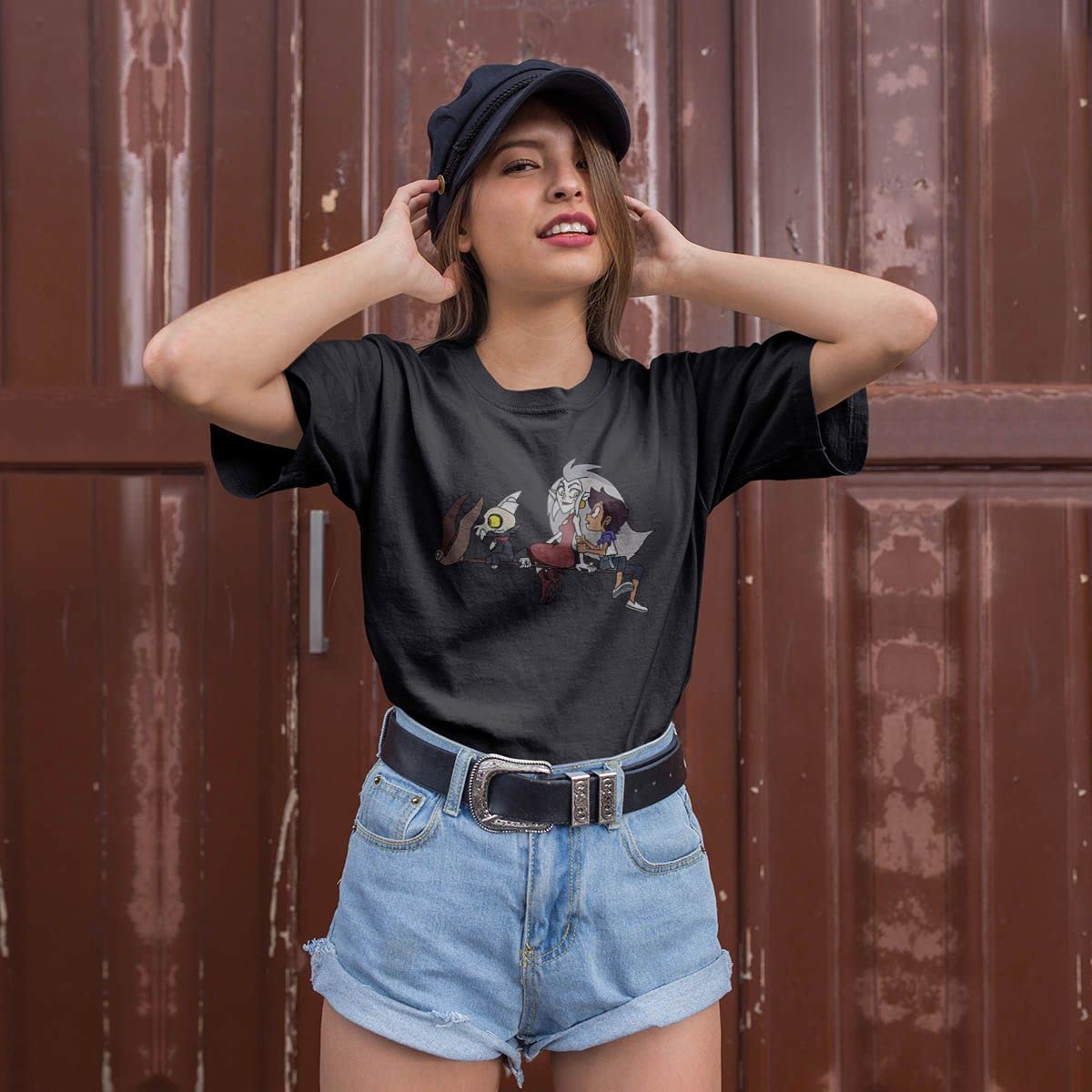 Unisex Flying Owl Graphic Cotton T-Shirt - Short Sleeve Casual Tee for Men & Women, Teens Boys Girls - Perfect for Streetwear, Casual Outfits & Everyday Wear