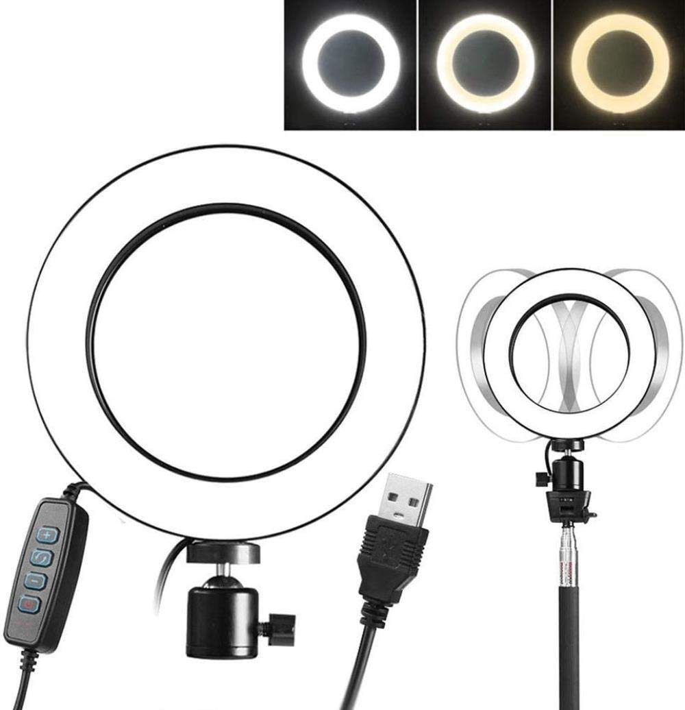 Professional 10-inch Ring Light with Tripod & Phone Holder for Beauty Makeup, Live Streaming, YouTube Videos, TikTok & Photography - Perfect for Content Creators & Vloggers