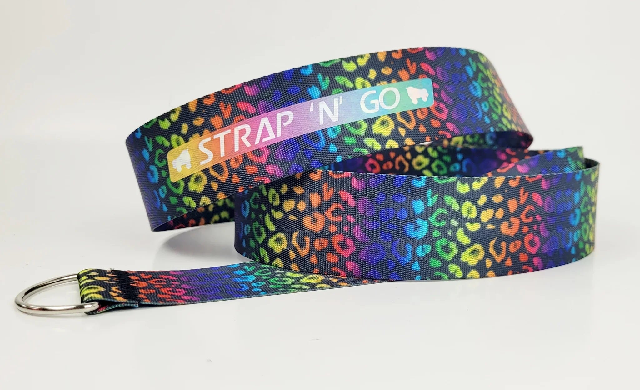 Strap N Go Roller Skate Leash - Adjustable Skate Strap with Multiple Patterns | Perfect for Roller Skating, Rink, and Outdoor Skate Sessions