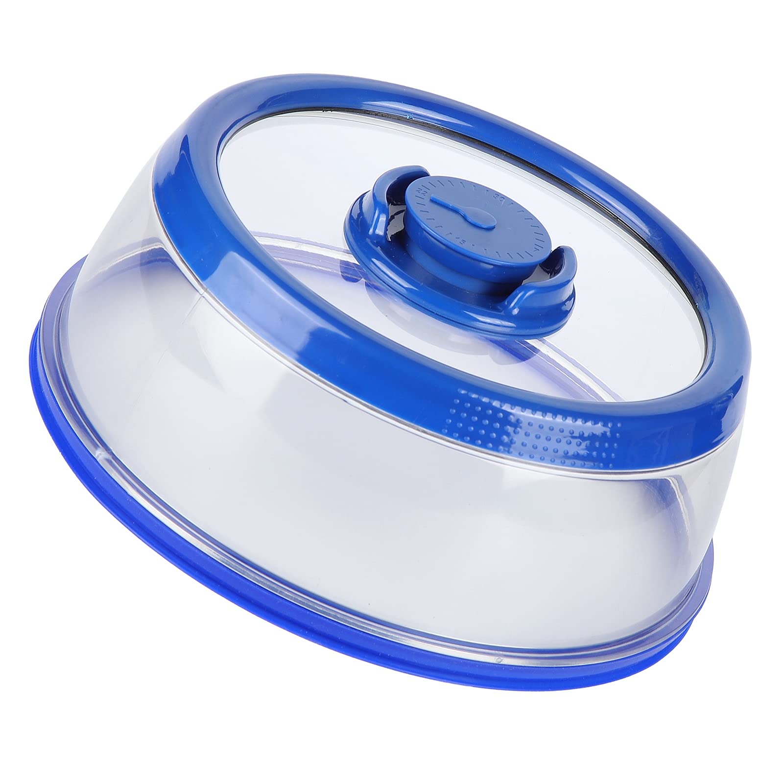 BPA-Free Vacuum Food Plate Cover 9.8x9.8x3.7 Inch - Durable Multipurpose Kitchen Food Storage Container Lid for Plates & Platters - Perfect for Restaurants, Meal Prep & Leftovers Preservation