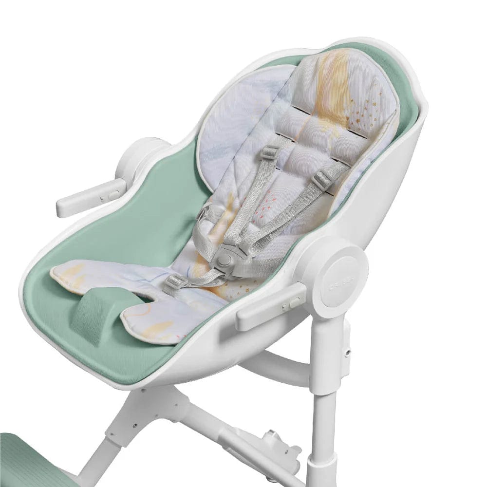 Oribel Cocoon Z High Chair with Seat Liner - Adjustable Baby Feeding Chair for Home & Restaurant Use - Safe & Comfortable Toddler Booster Seat for Dining & Snacking