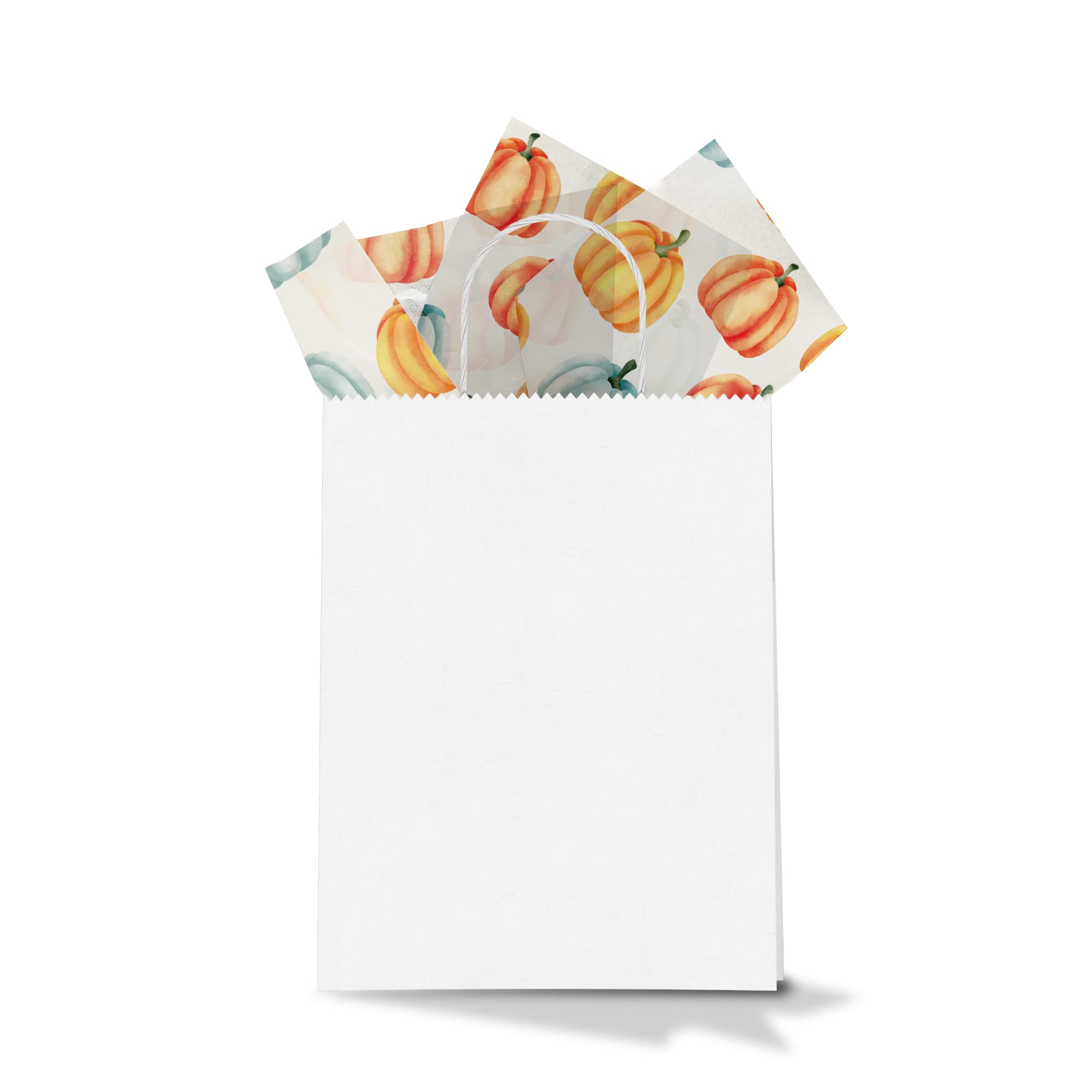 Halloween Pumpkin Printed Tissue Paper - 24 Sheets 20
