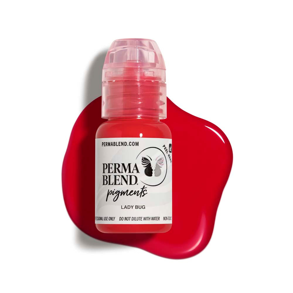 Perma Blend Lady Bug Tattoo Pigment - Professional Tattoo Ink for Vibrant Body Art, Permanent Makeup & Cosmetic Tattooing | Ideal for Tattoo Artists & Beauty Professionals