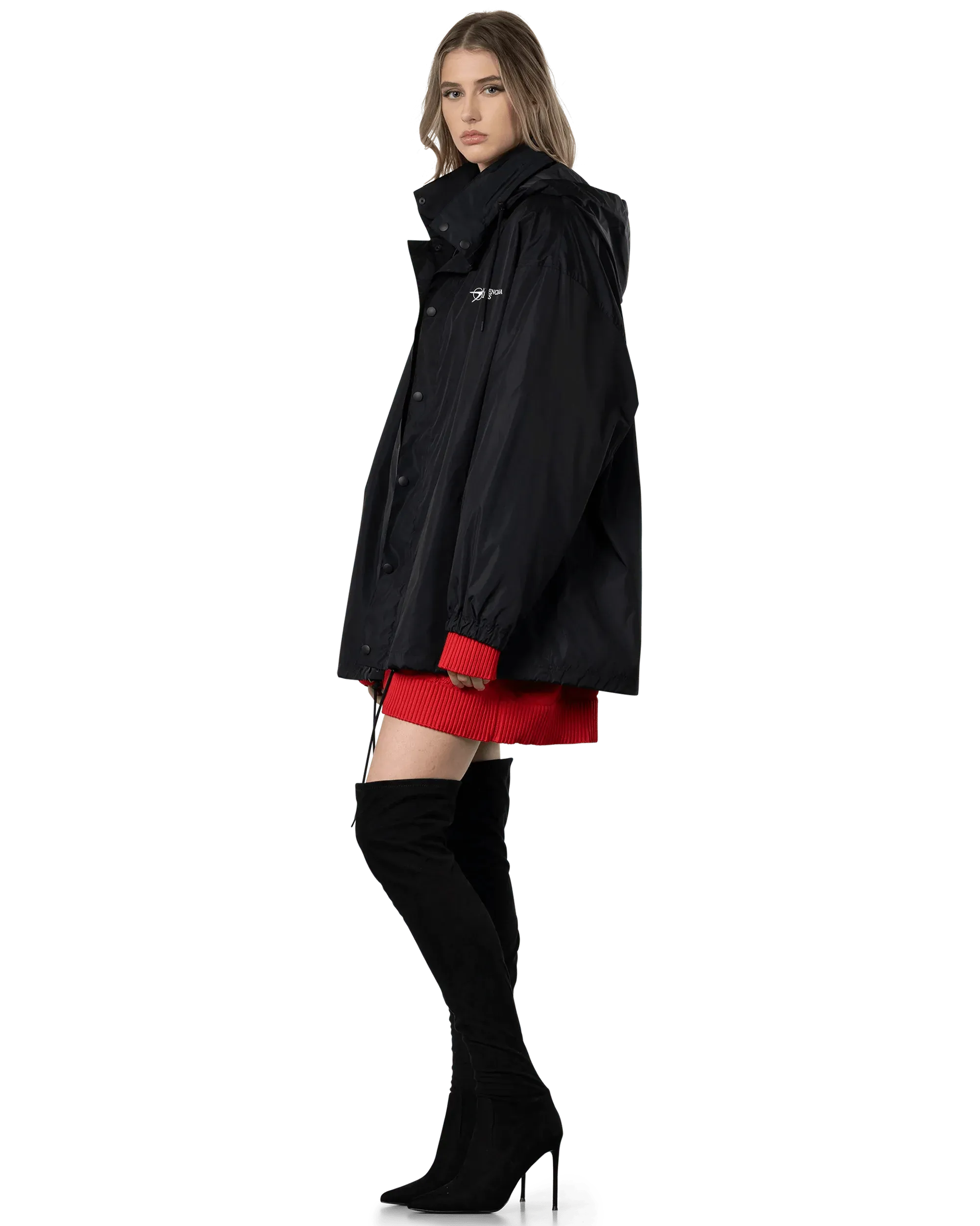 Waterproof Hooded Raincoat for Men & Women - Lightweight Windproof Jacket for Outdoor Hiking, Cycling & Commuting