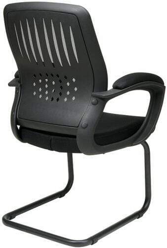 Ergonomic Mesh Back Visitor Chair [EM5972V] - Comfortable Office Guest Seating for Reception, Waiting Areas & Conference Rooms
