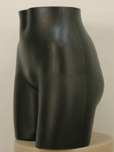Brand New Female Lingerie Underwear Tush Torso Mannequin Display Black - Perfect for Boutique, Lingerie Store, and Fashion Showcase
