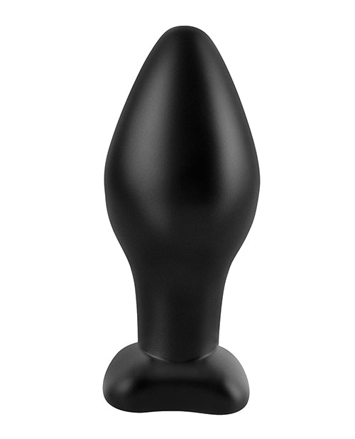 Anal Fantasy Collection - Large 4.25 Inch Silicone Butt Plug in Black - Perfect for Beginners & Advanced Play, BDSM, Couples & Solo Pleasure