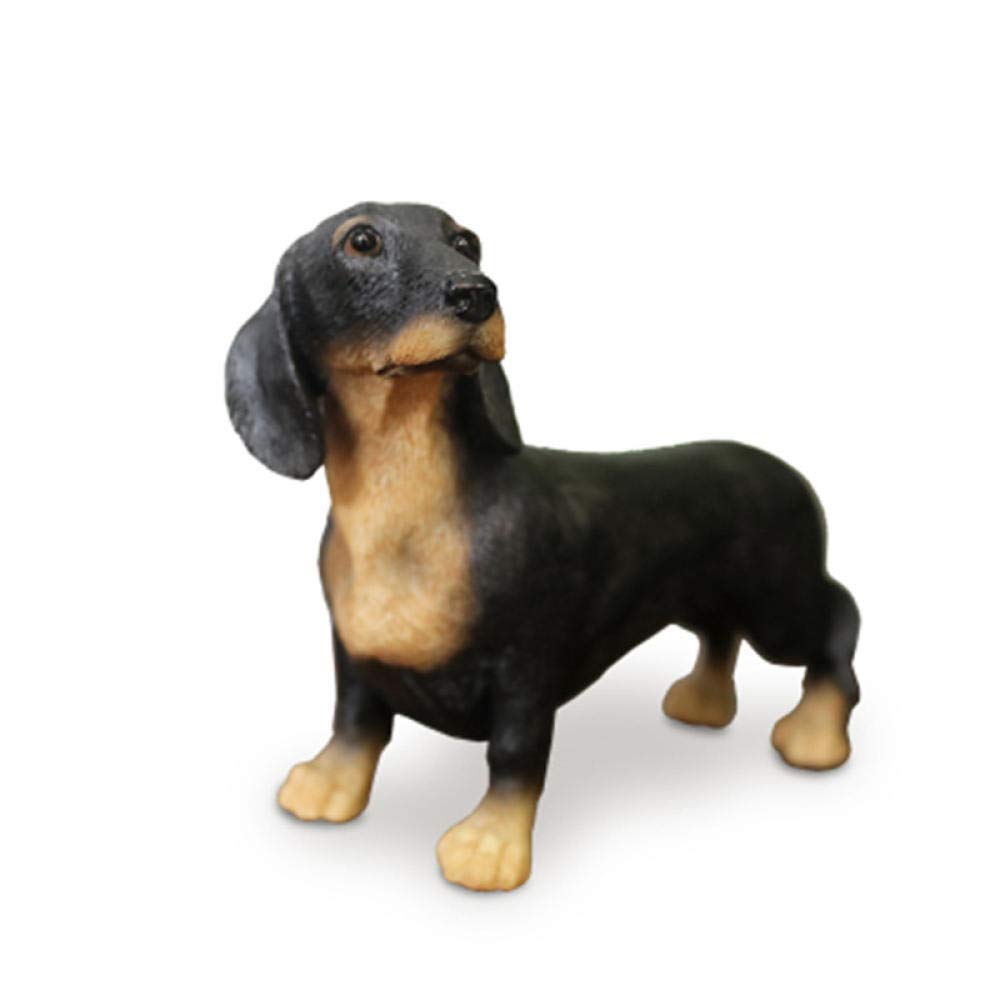 Realistic Standing Dog Statue - Lifelike Animal Sculpture for Home Decor, Collectible Dog Model Toy - Perfect for Living Room, Office, or Gift Giving