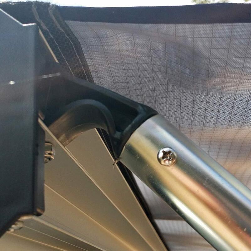 Bushranger 2.5m x 2.5m Heavy Duty Camping Awning - Waterproof Sun Shade Canopy for Outdoor Adventures, Camping, Picnics, and Beach Trips