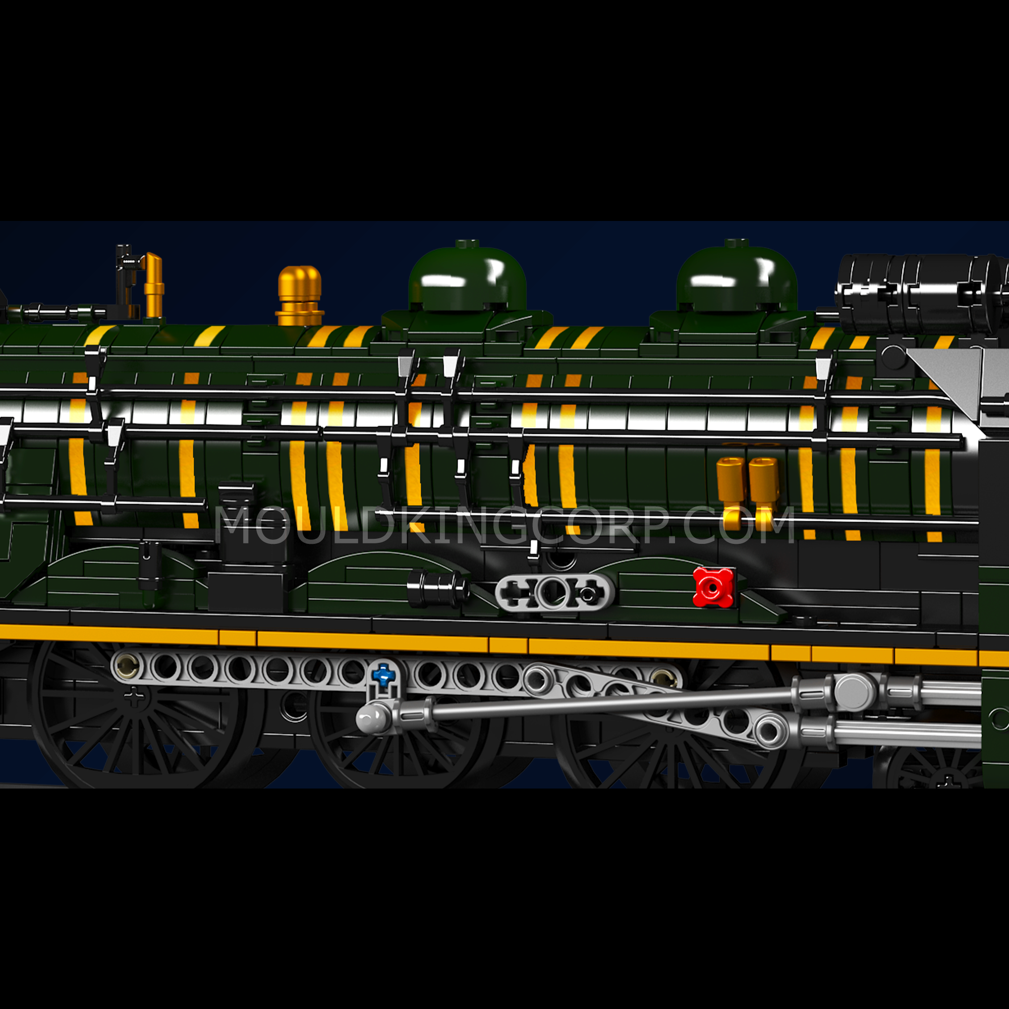 Mould King 12025 Orient Express SNCF 231 Steam Locomotives Building Set - 3,898 Piece Model Train Kit for Adults & Collectors | Perfect for Display, Gifts & Railway Enthusiasts