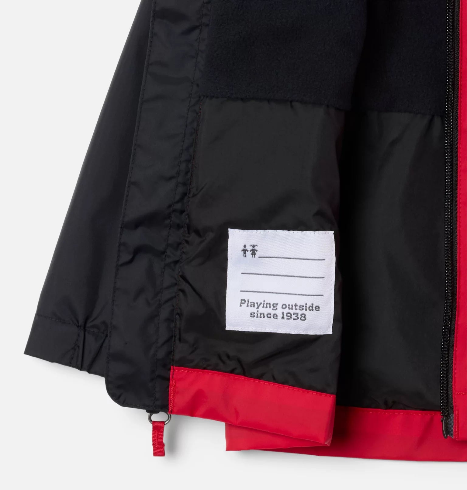 Columbia Zilla II Toddler Rain Jacket - Waterproof & Breathable Black/Mountain Green for Outdoor Play & Rainy Day Adventures