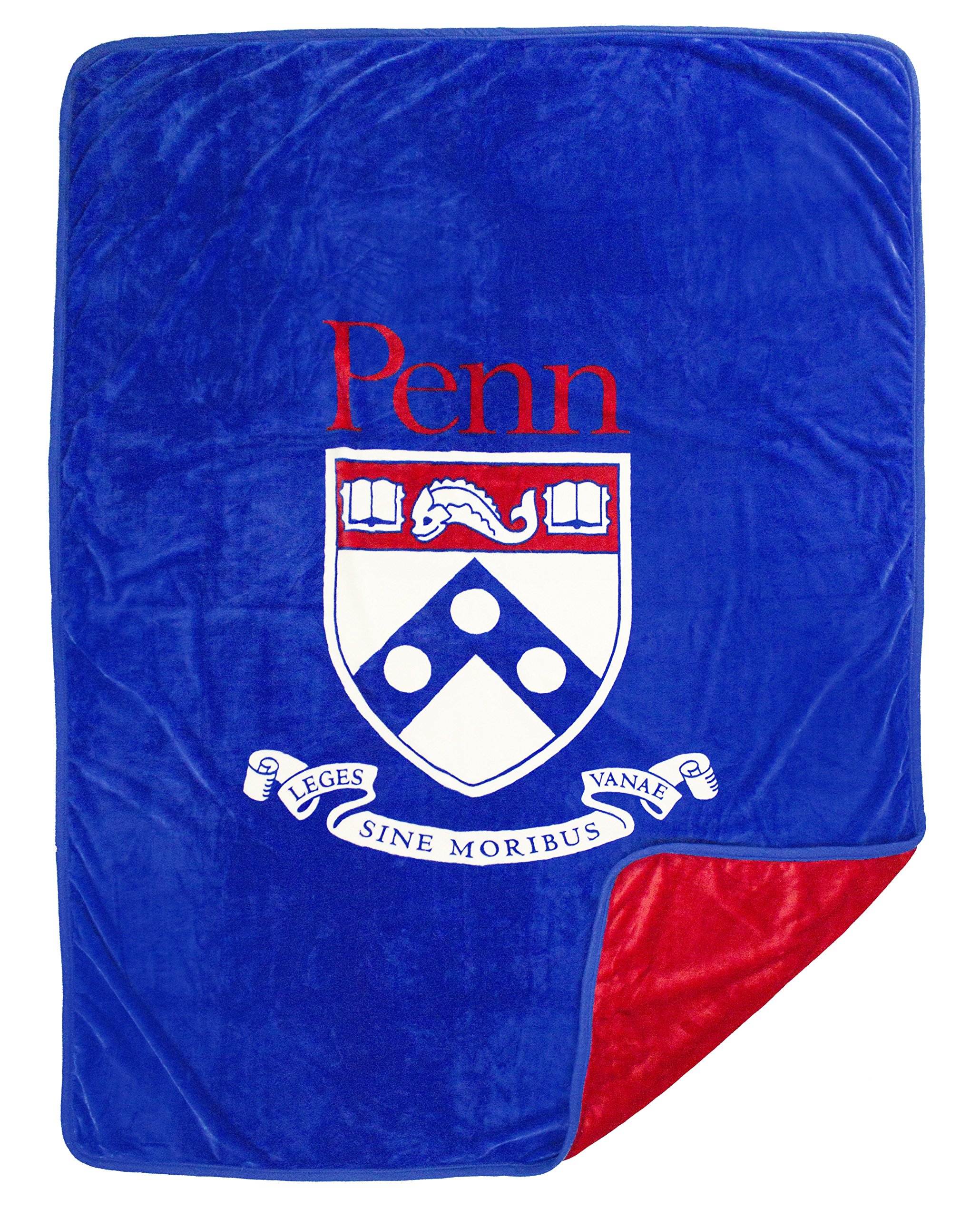University of Pennsylvania Premium Plush Fleece Blanket - Extra Large 60x80 Inches, Soft & Cozy for Queen/Twin XL Beds | Perfect College Dorm Gift, Home Decor & Winter Warmth