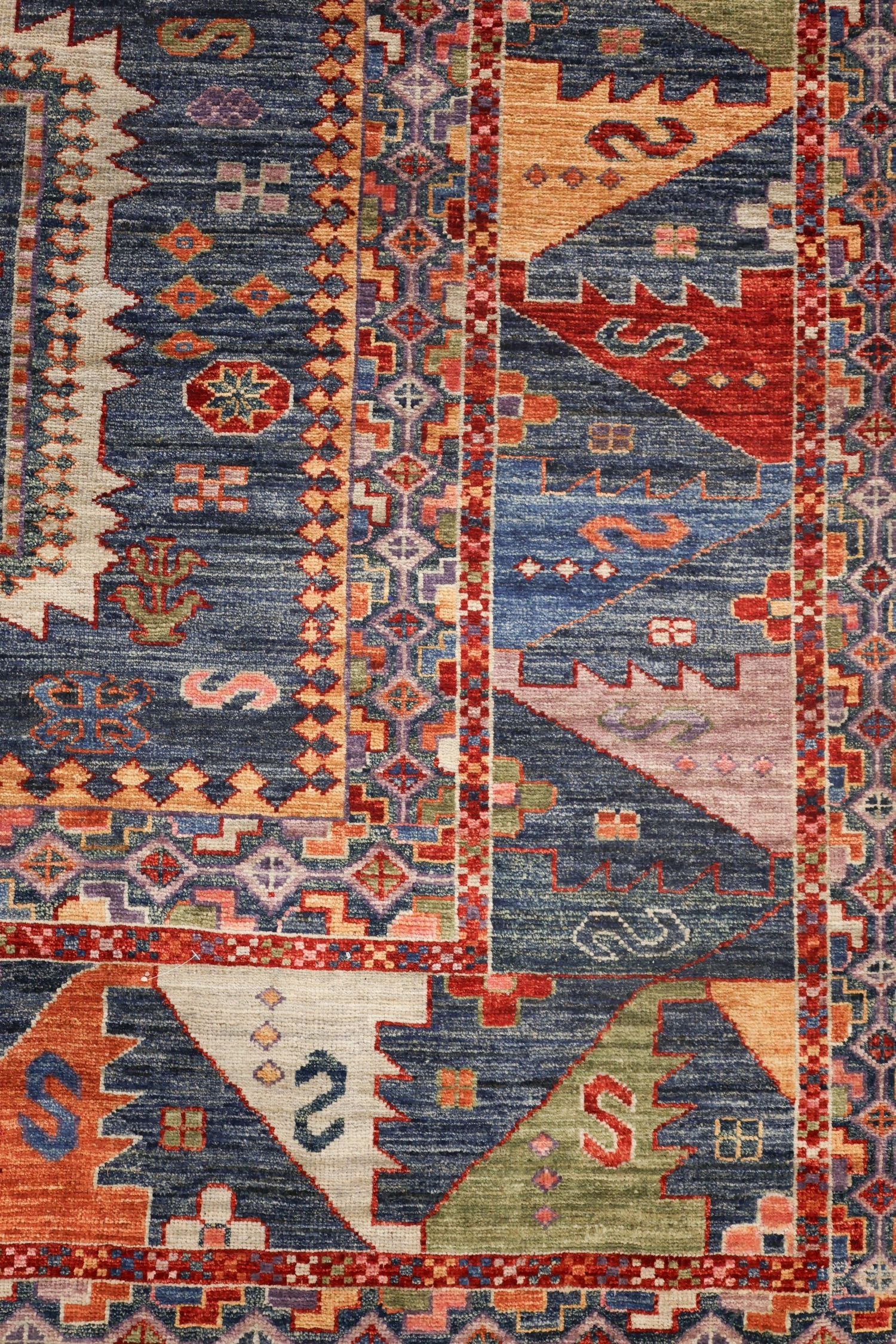 Authentic Baluch Handwoven Tribal Rug - J73039 | Premium Wool, Traditional Design | Perfect for Living Room, Bedroom & Boho Decor