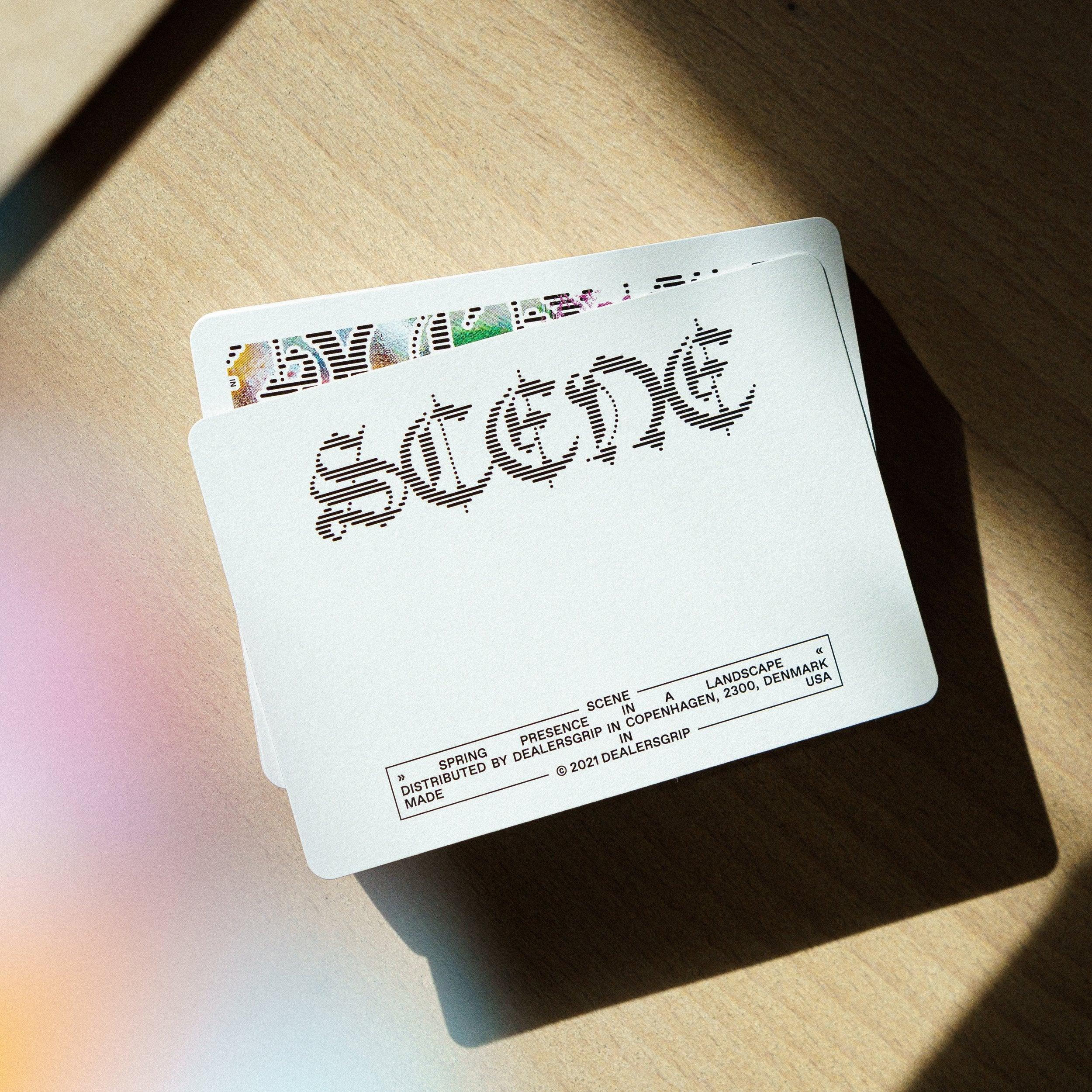 Premium SCENE Playing Cards by Dealersgrip - Unique Design for Magic Tricks, Cardistry & Poker Nights - Perfect for Professional Magicians and Card Game Enthusiasts