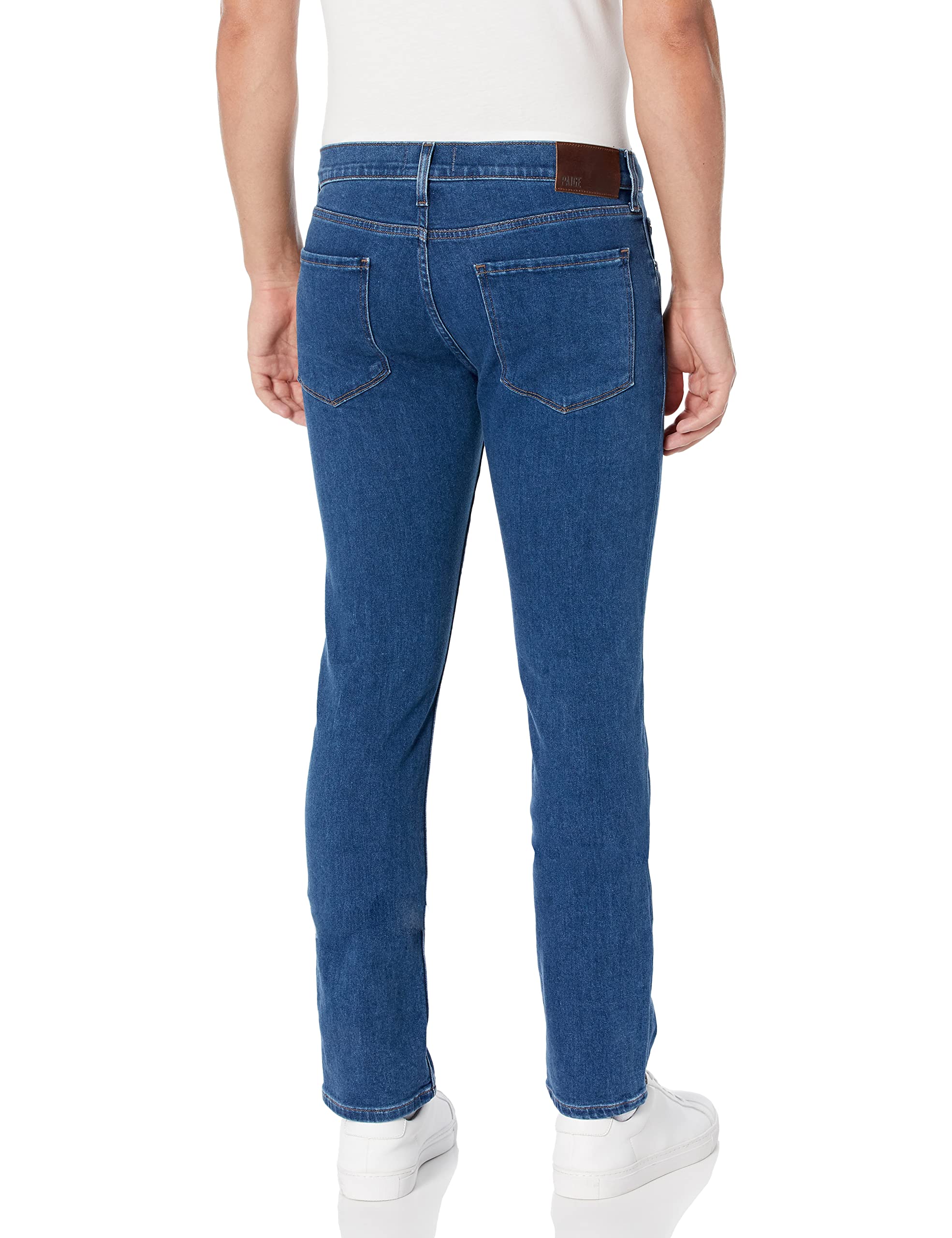 PAIGE Men's Lennox Julius Jeans - Slim Fit Stretch Denim Pants for Casual & Business Wear | Comfortable & Stylish for Everyday Outfits