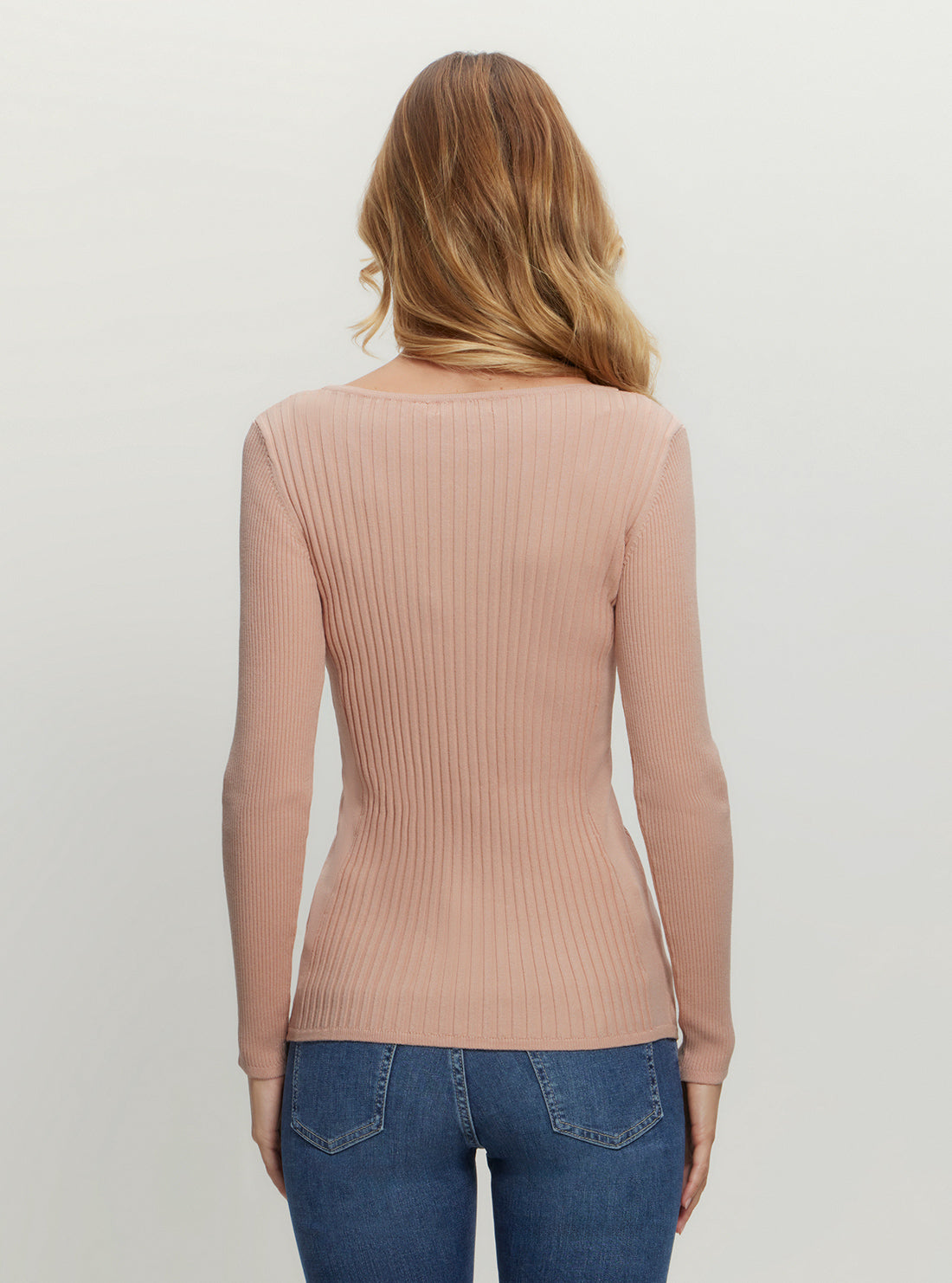 Beige Selene Lace Up Cardigan Women's Knit Sweater - Elegant Long Sleeve Open Front Wrap for Fall & Winter Fashion | Perfect for Office, Date Night and Casual Outfits