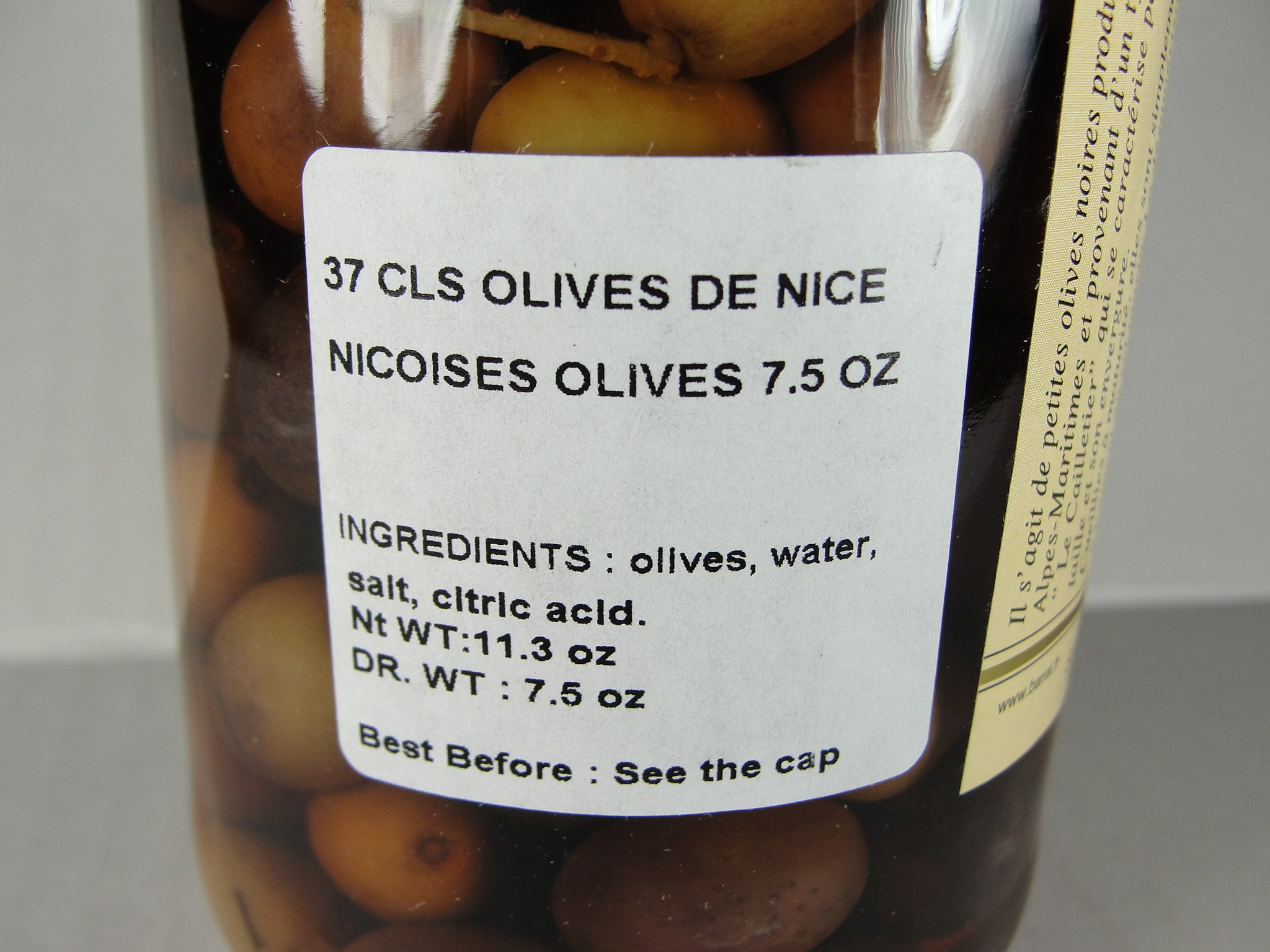 Premium Barral Black Cured Olives with Provencal Herbs - 200g | Gourmet Mediterranean Snack, Charcuterie Board Essential & Cooking Ingredient