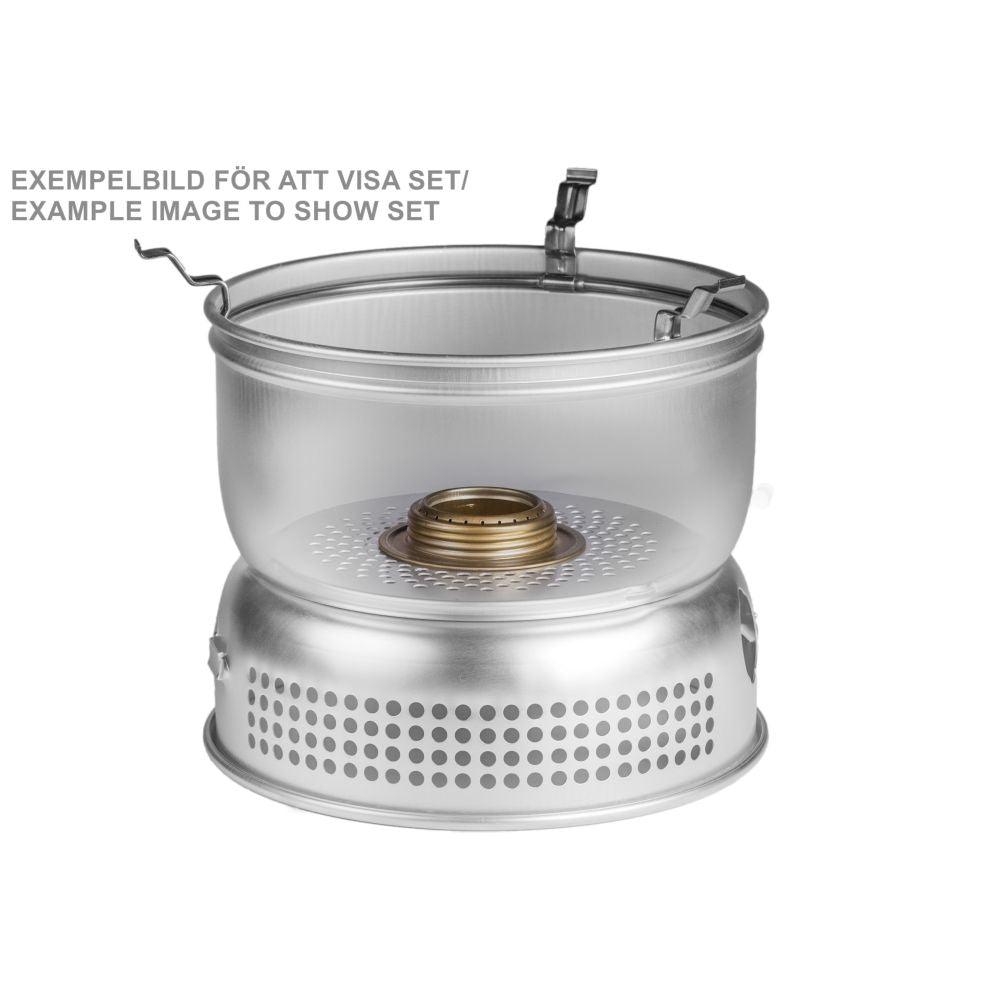 Trangia Stove 25 HA Cookset - Lightweight Camping Stove with Non-Stick Pots for Outdoor Cooking, Hiking & Backpacking