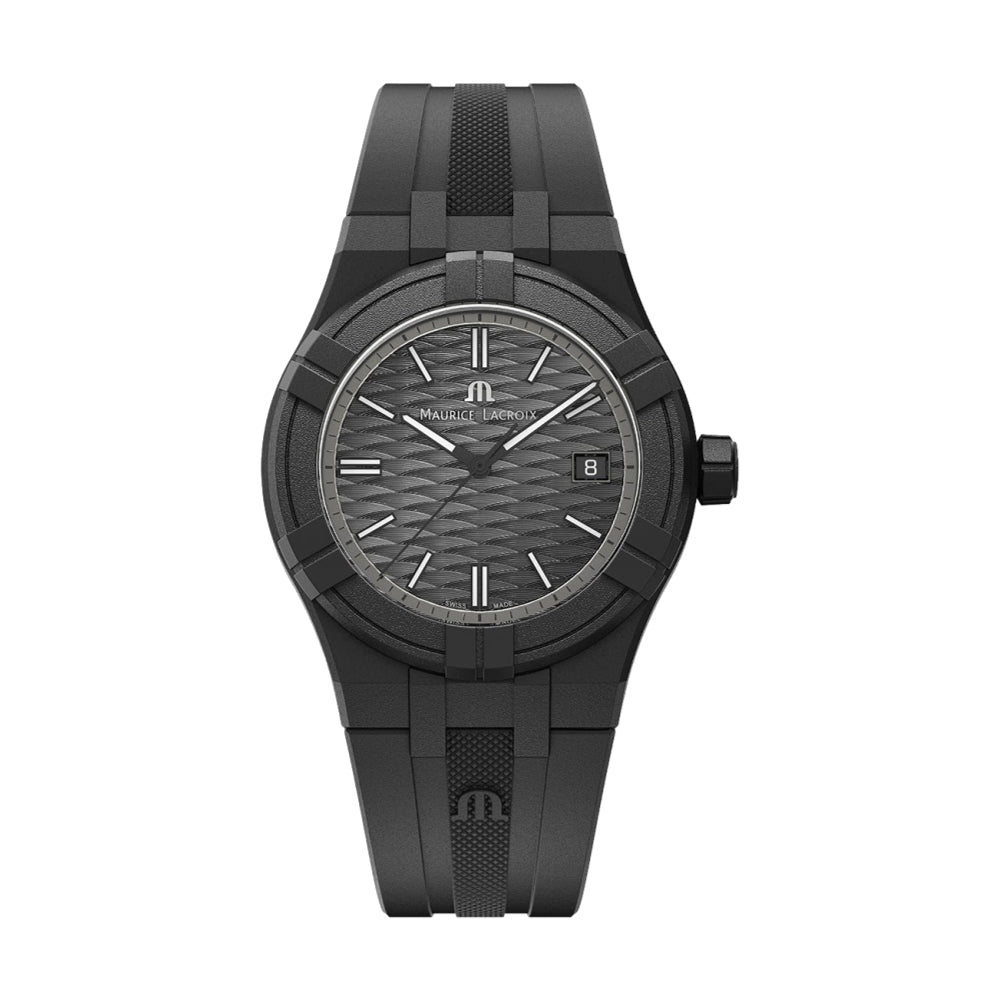 AIKON Tide Black Smartwatch - Fitness Tracker with Heart Rate Monitor, Sleep Tracking & Waterproof Design - Perfect for Running, Swimming & Outdoor Activities