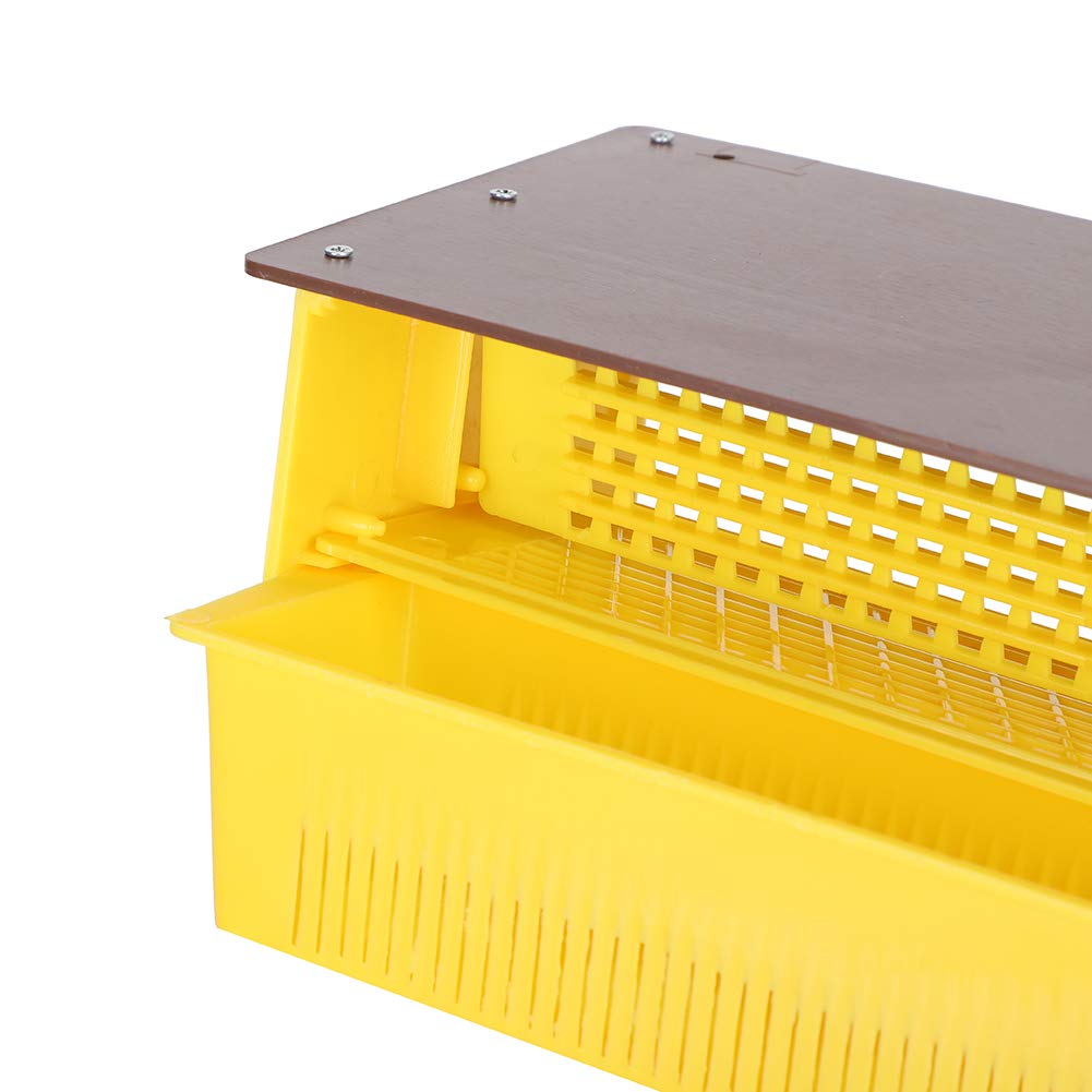 Bee Pollen Collector Box - Adjustable & Ventilated Multifunctional Pollen Trap for Honey Bees | Perfect for Beekeeping, Hive Maintenance & Pollen Harvesting