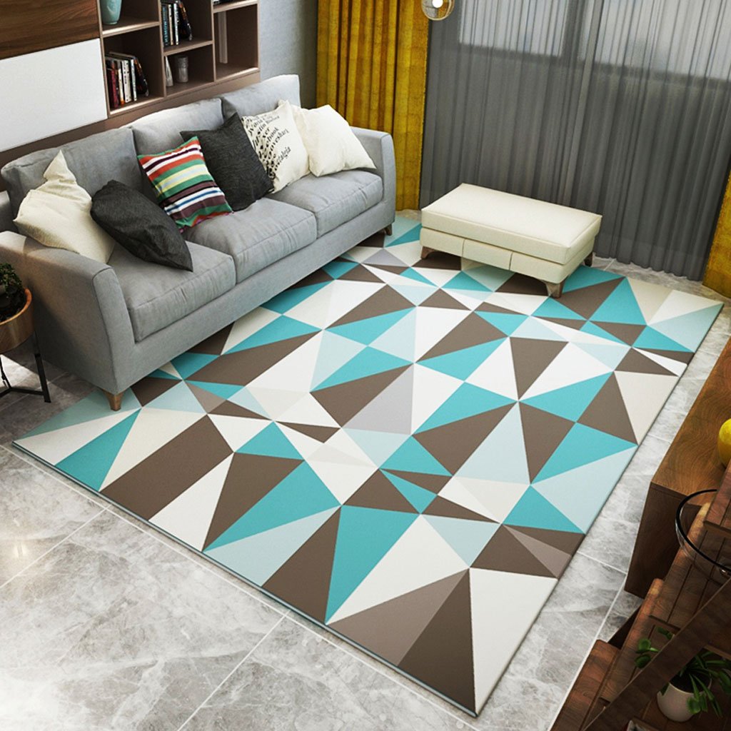 Modern Scandinavian Style Rugs - Simple & Stylish Carpets for Living Room, Bedroom, Coffee Table & Home Study - Perfect for Cozy Home Decor & Interior Design