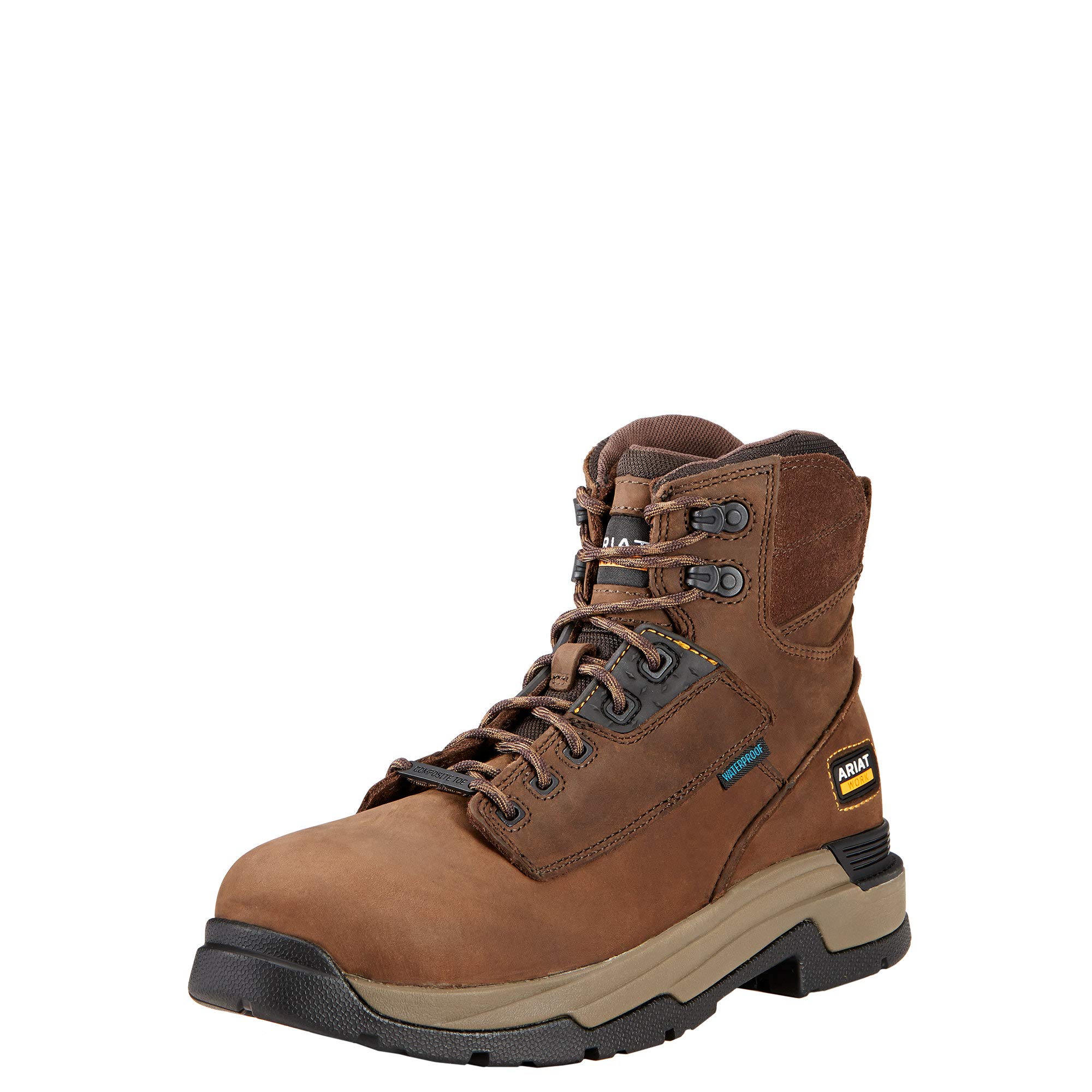 Ariat Men's Mastergrip Work Boots - Durable & Slip-Resistant for Construction, Farming & Outdoor Work