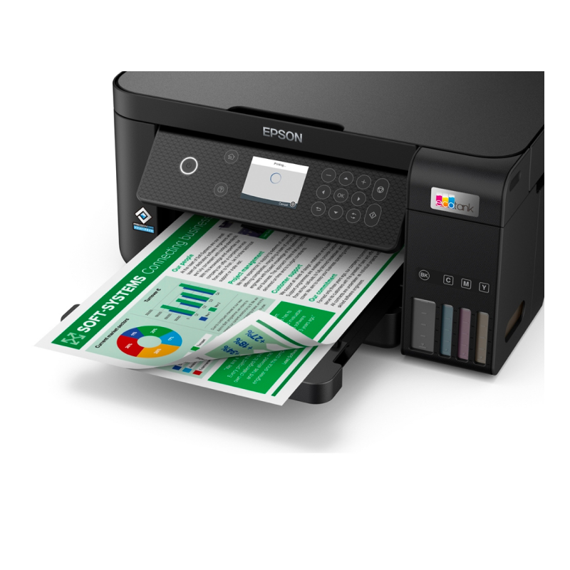 Epson EcoTank L6260 Wireless All-in-One Ink Tank Printer with Wi-Fi, Duplex Printing & Scanner - Ideal for Home Office & Small Business Printing Needs