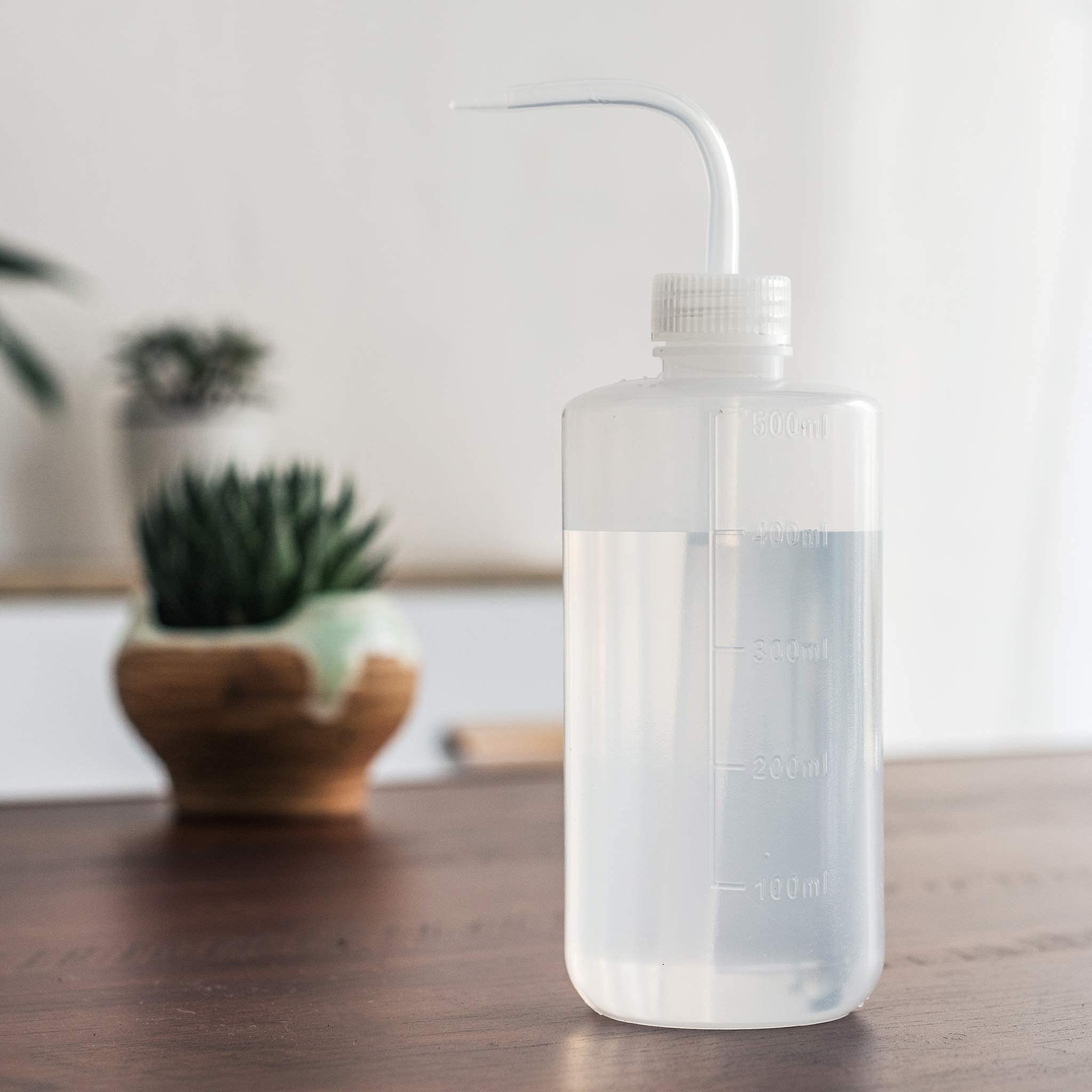 ORIMERC 30 Feet Self Watering Wick Cord with 500ML Bottle - Automatic Plant Watering System for Vacation, Potted Plants, Bonsai, Terrarium, Orchids, Seedling & African Violets - Perfect for Indoor Gardening & Succulent Care
