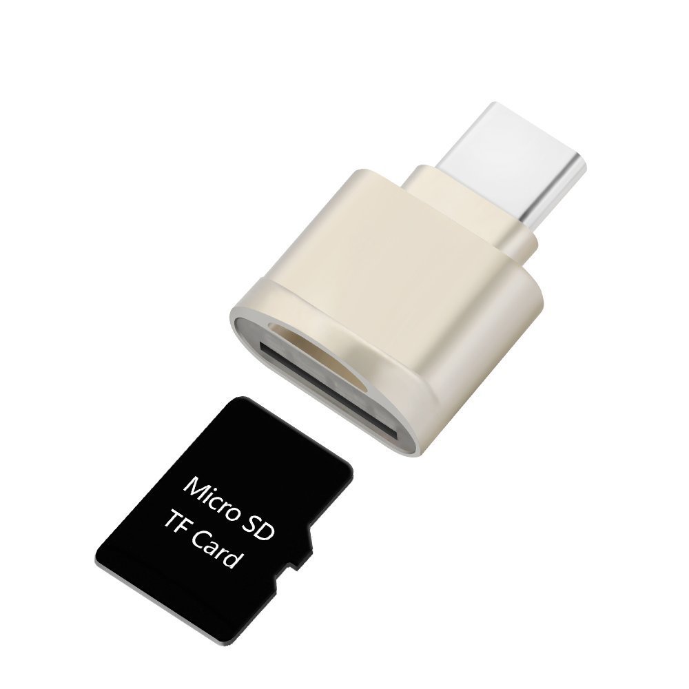 USB C to Micro SD Card Reader - USB 3.1 Super Speed OTG Adapter for TF/Micro SD/SDXC/SDHC - Compatible with Windows, Mac, Android - Perfect for Travel, Photography & Mobile Data Transfer