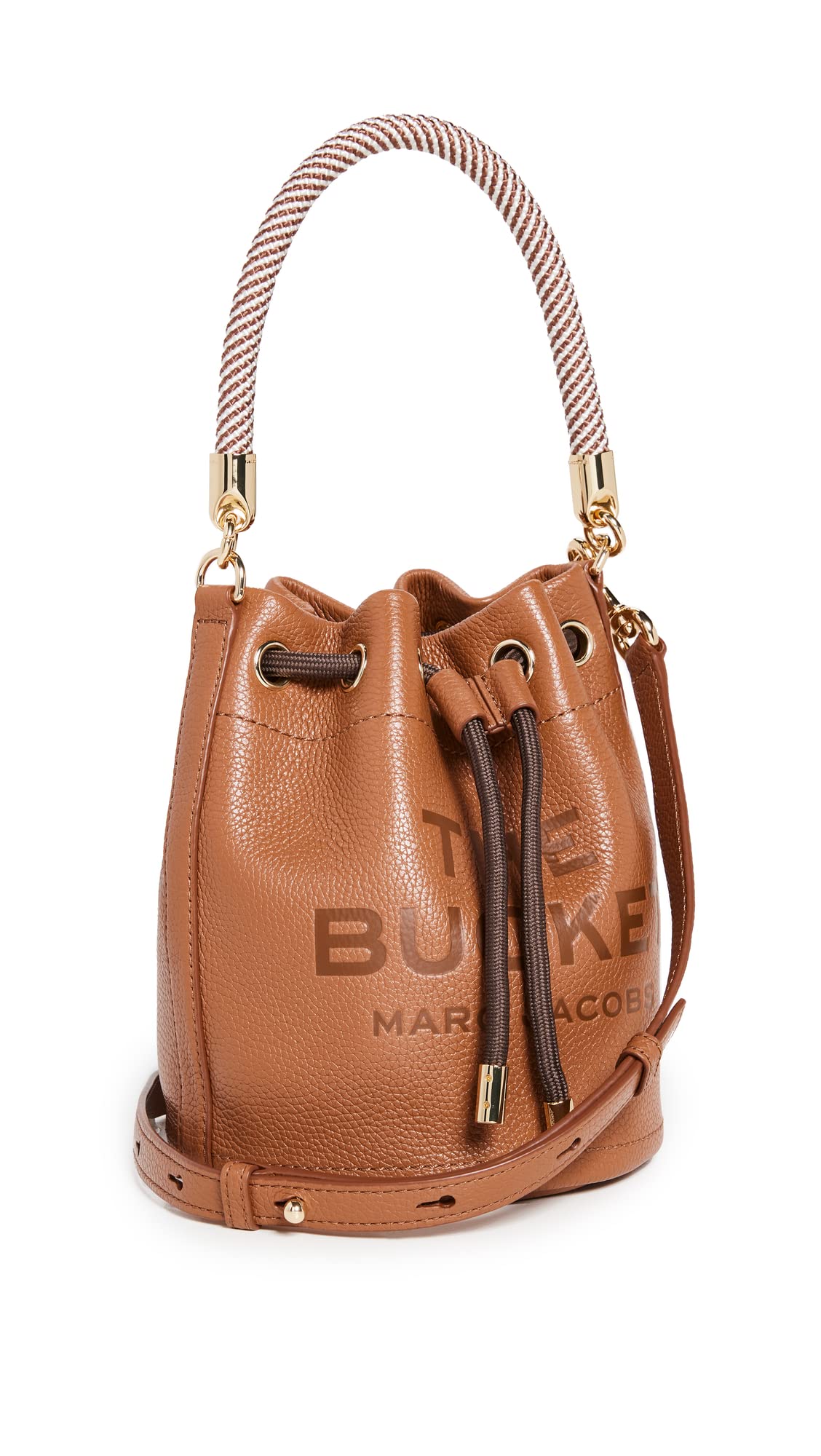 Marc Jacobs The Bucket Bag - Genuine Leather Crossbody Shoulder Purse for Women | Fashionable & Durable Handbag for Work, Travel & Everyday Use