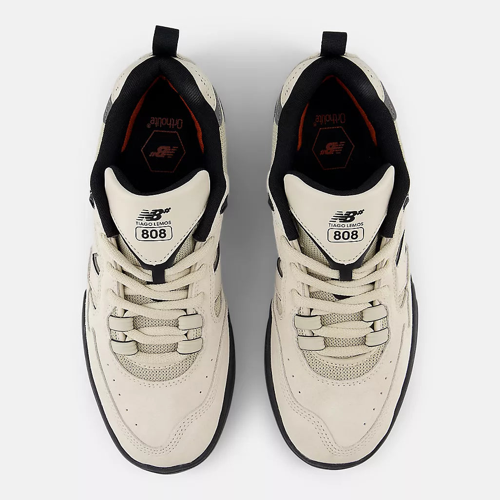 New Balance Numeric Tiago Lemos 808 Skate Shoes [NM808BIB] - Khaki/Black - Durable Skateboarding Sneakers for Street & Park Skating