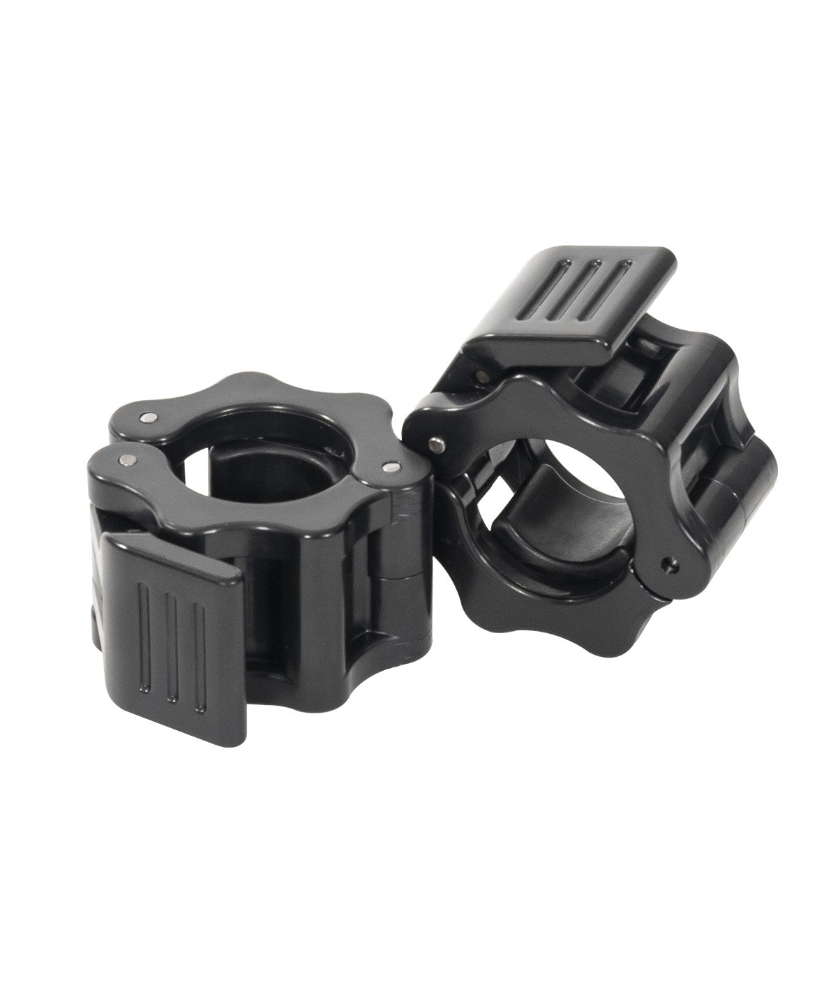 Heavy Duty Weight Plate Clamp Lock Pair - Secure Gym Plates for Weightlifting, CrossFit & Home Workouts - Perfect for Dumbbell Storage & Barbell Safety