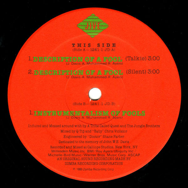 A Tribe Called Quest - Description Of A Fool 12