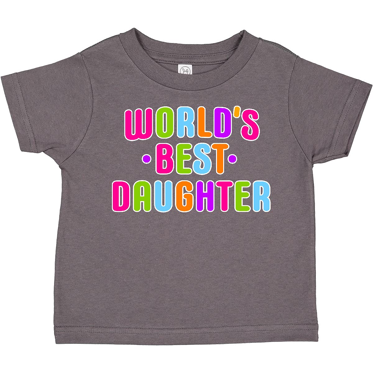 World's Best Daughter Toddler T-Shirt - Cute Graphic Tee for Girls | Perfect for Birthdays, Family Photos & Everyday Wear