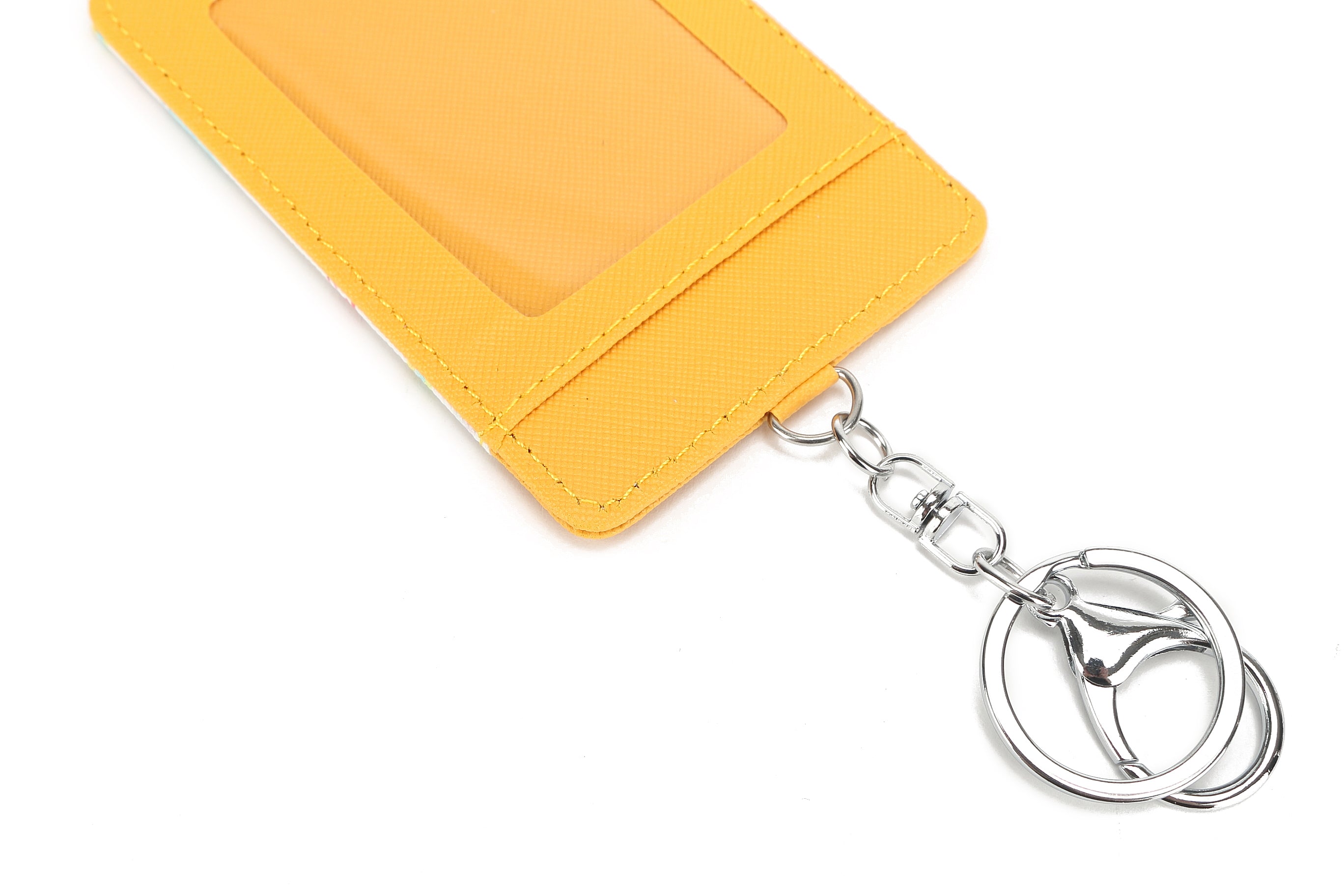 Premium White Card Case for April Shave Ice - Slim Wallet for Credit Cards & ID - Perfect for Summer Outings, Beach Trips, and Ice Cream Shop Visits