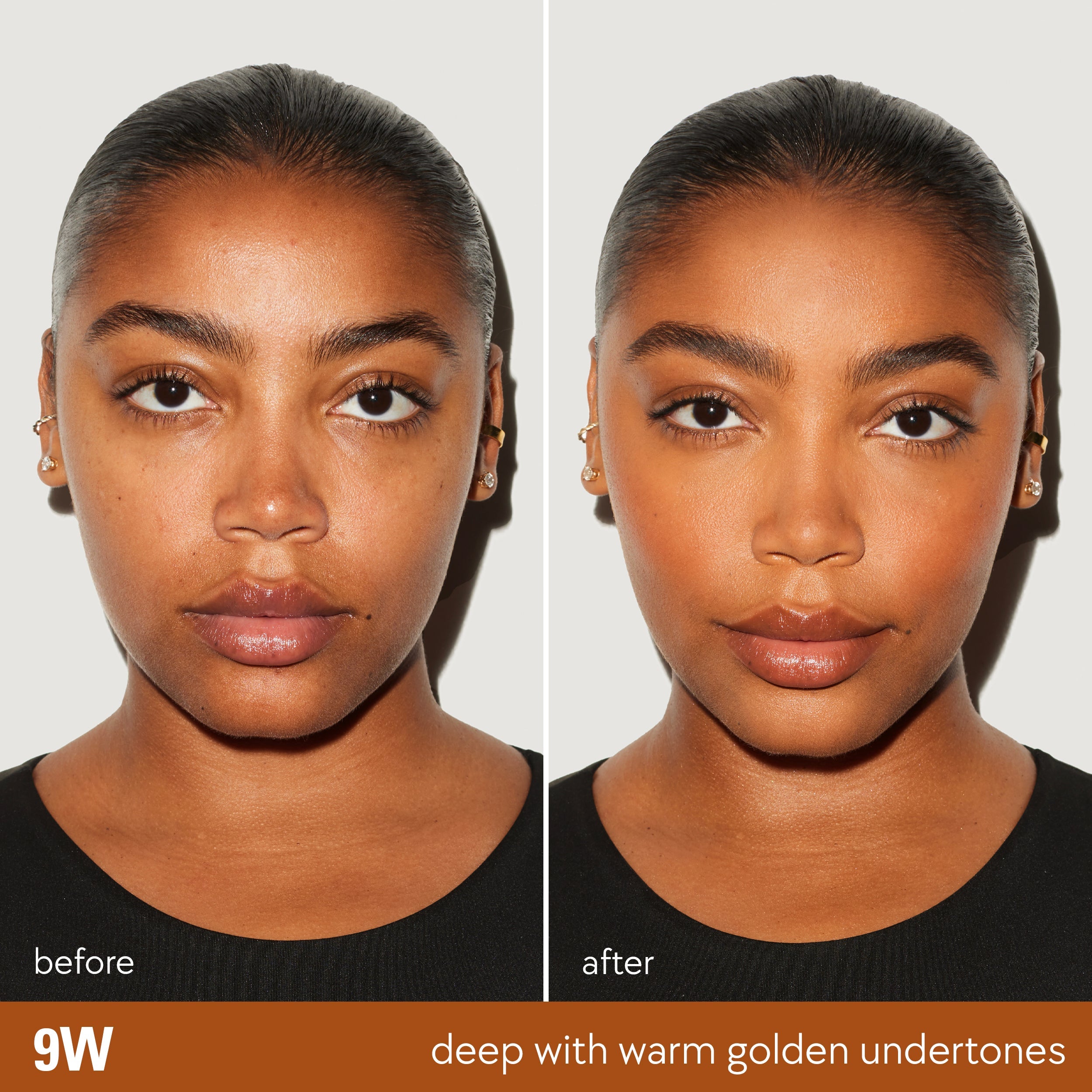 Long-Lasting Power Plush Foundation - Full Coverage, Matte Finish for All-Day Wear - Perfect for Daily Makeup, Special Events & Photo Shoots
