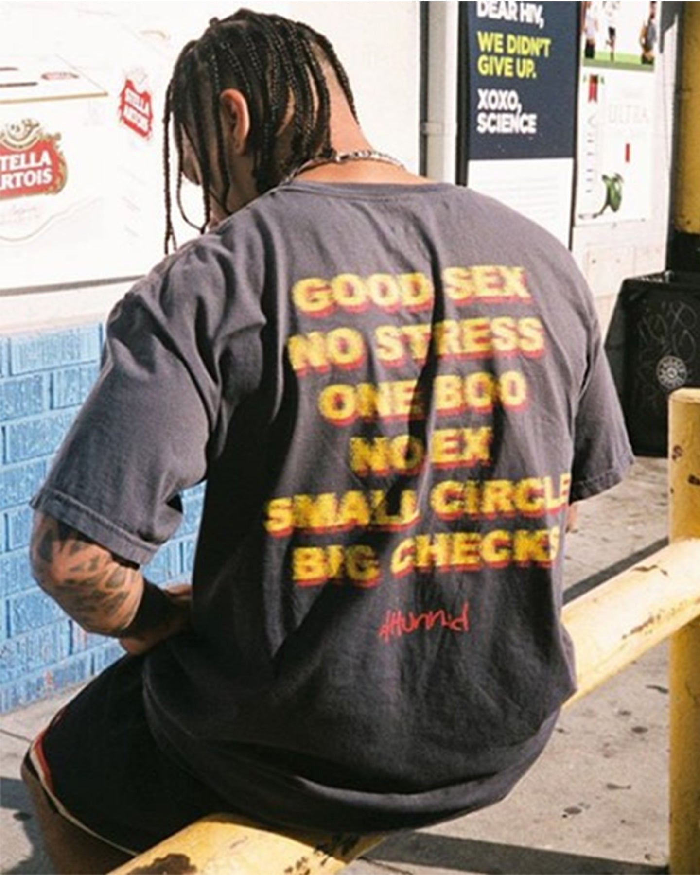 4HUNNID Good Sex Tee Black - Trendy Streetwear T-Shirt for Men & Women | Perfect for Casual Wear, Parties & Urban Fashion