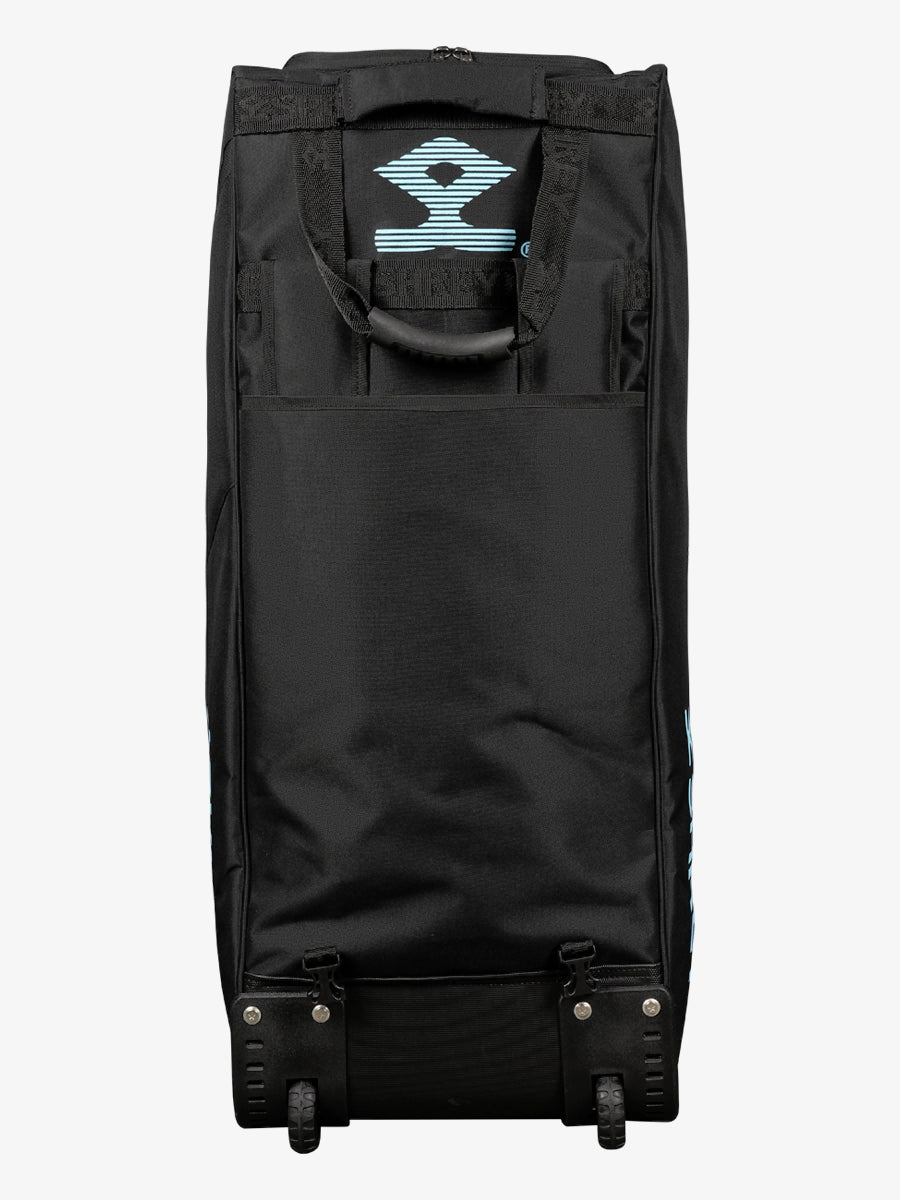 Shrey Star Duffle 2.0 Cricket Bag - Premium Black & Blue Sports Duffel for Cricket Players | Perfect for Practice, Matches & Travel