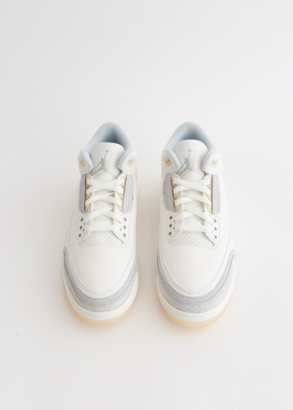 Air Jordan 3 Retro Craft 'Ivory' Men's Basketball Sneakers - Premium Leather Shoes for Casual Wear & Street Style Fashion