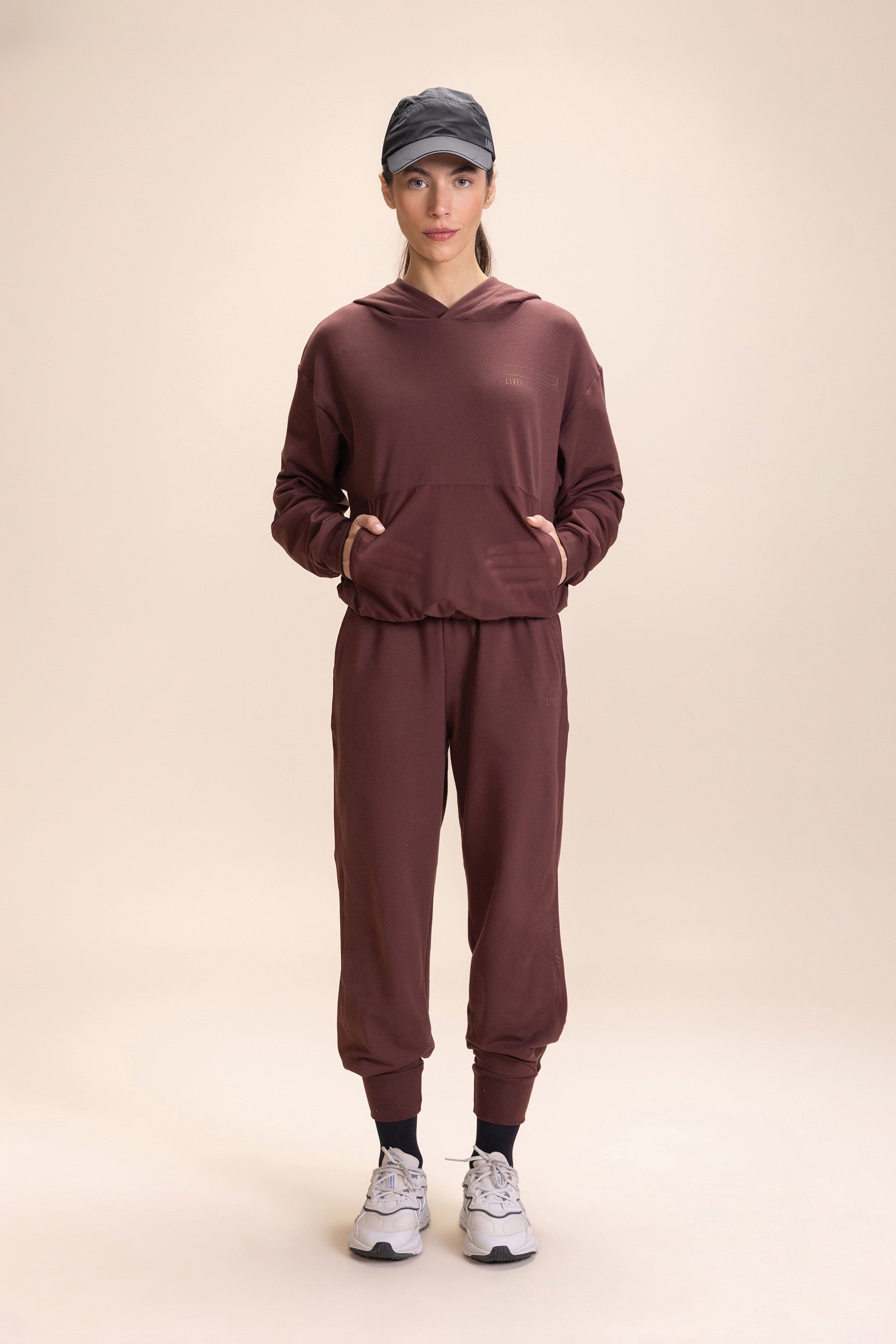 Stylish Jog Hooded Sweatshirt for Men & Women - Comfortable Pullover with Front Pocket - Perfect for Running, Gym, and Casual Wear