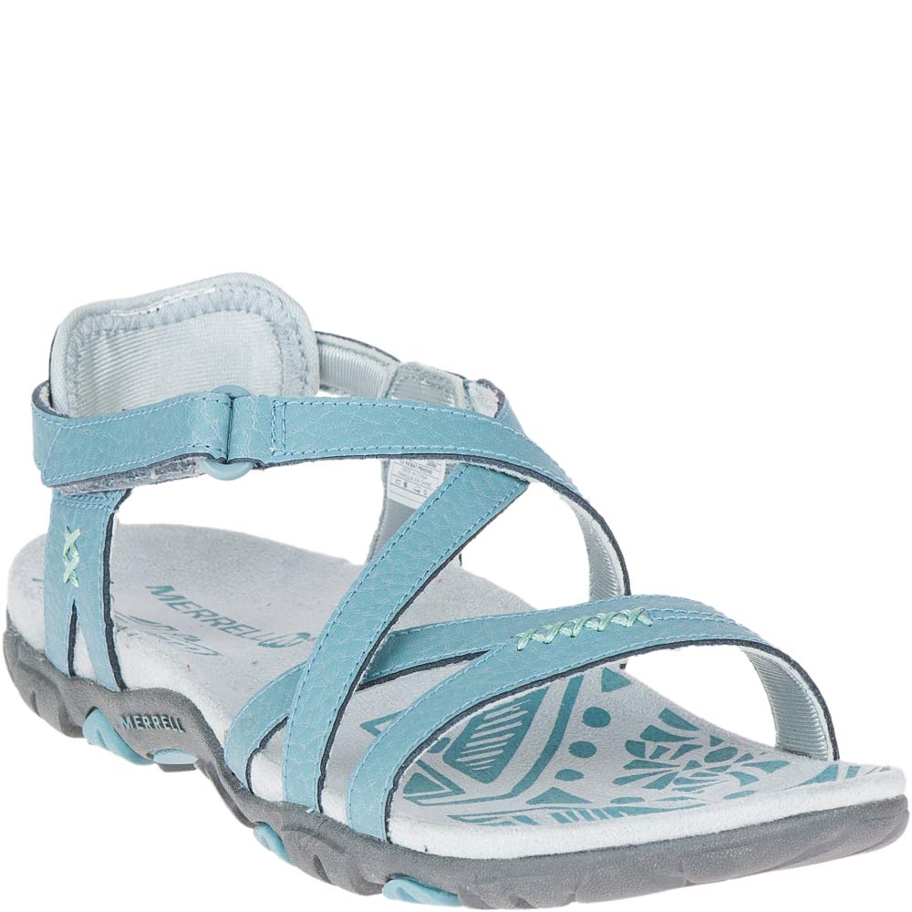 Merrell Women's Sandspur Rose Leather Sandals – Comfortable & Stylish Hiking Sandals for Outdoor Adventures, Travel & Casual Wear