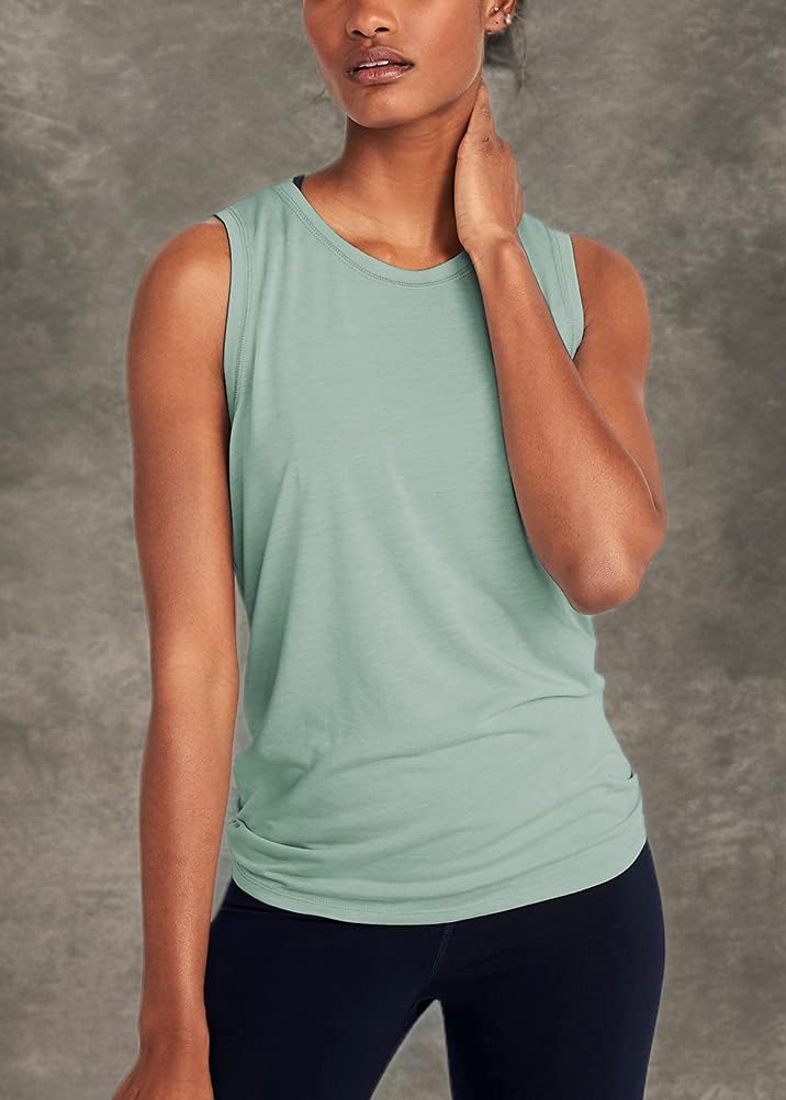 Best Mippo Workout Tops for Women - Open Back Yoga Shirts, Athletic Running Tank Tops - Perfect for Gym, Yoga & Outdoor Sports
