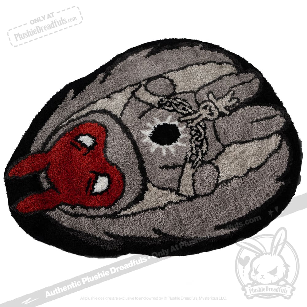 PTSD Rabbit Rug - Soft Plush Blanket for Anxiety Relief, Comfort & Stress Relief - Perfect for Therapy, Home Decor & Emotional Support