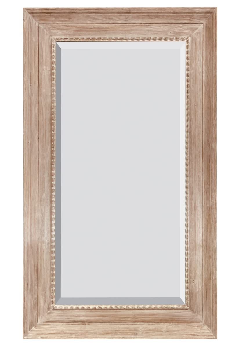 Mammoth Wood Mirror - Grey Wash for Rustic Home Decor