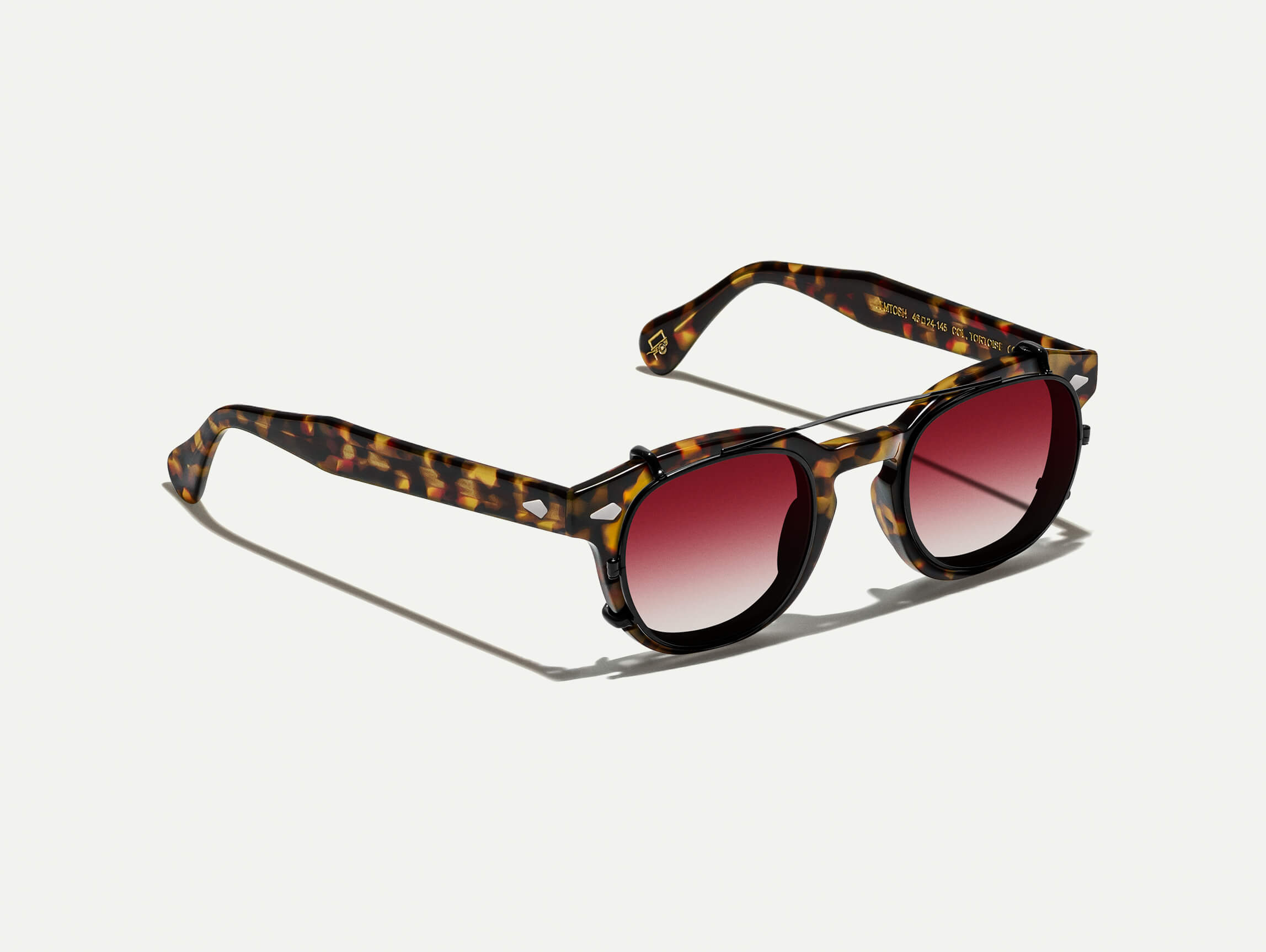 Cliptosh Matte Black Sunglasses with Custom Made Tints™ - Stylish UV Protection for Outdoor Sports & Driving