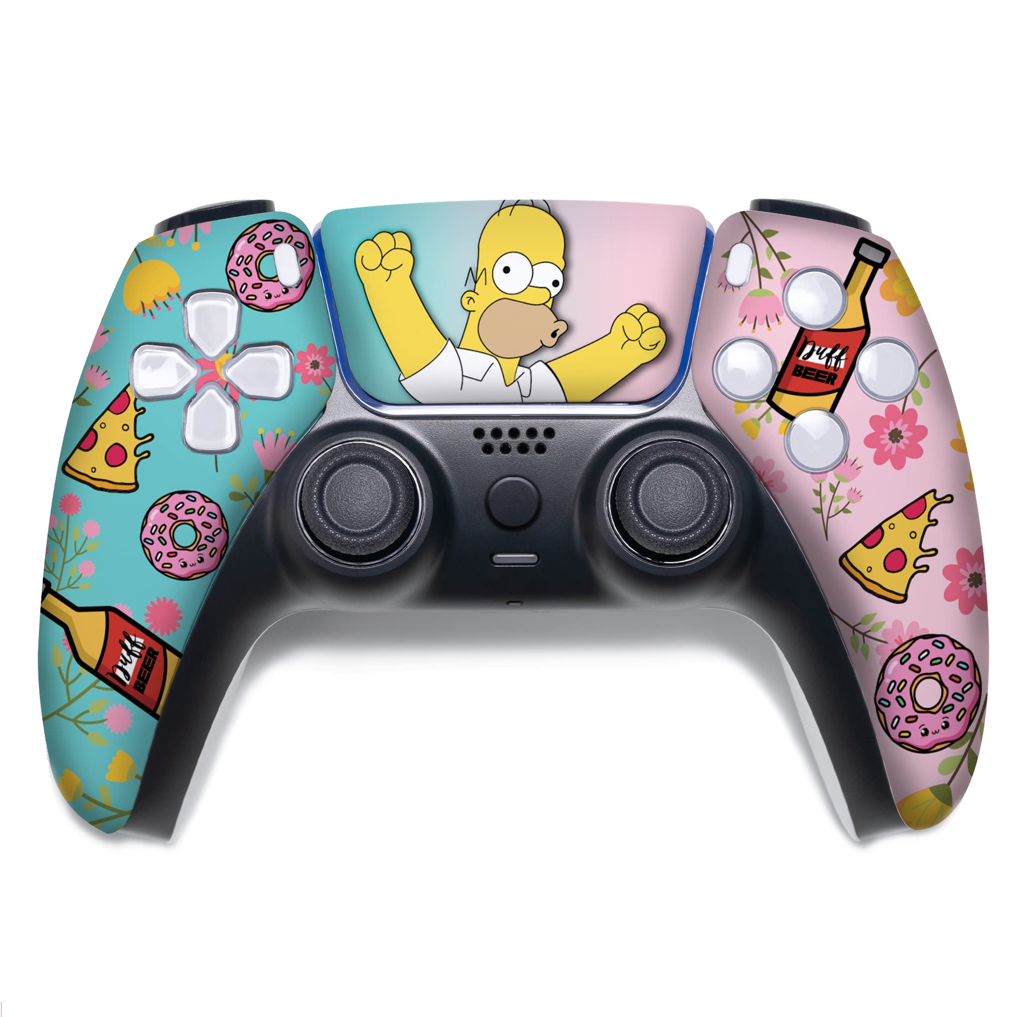 Custom Wireless PS5 Controller for Playstation 5 Console - Hydro-Dip Printed Gamepad (Not Just a Skin) | Modded & Proudly Made in USA | Perfect for Competitive Gaming & Long Play Sessions